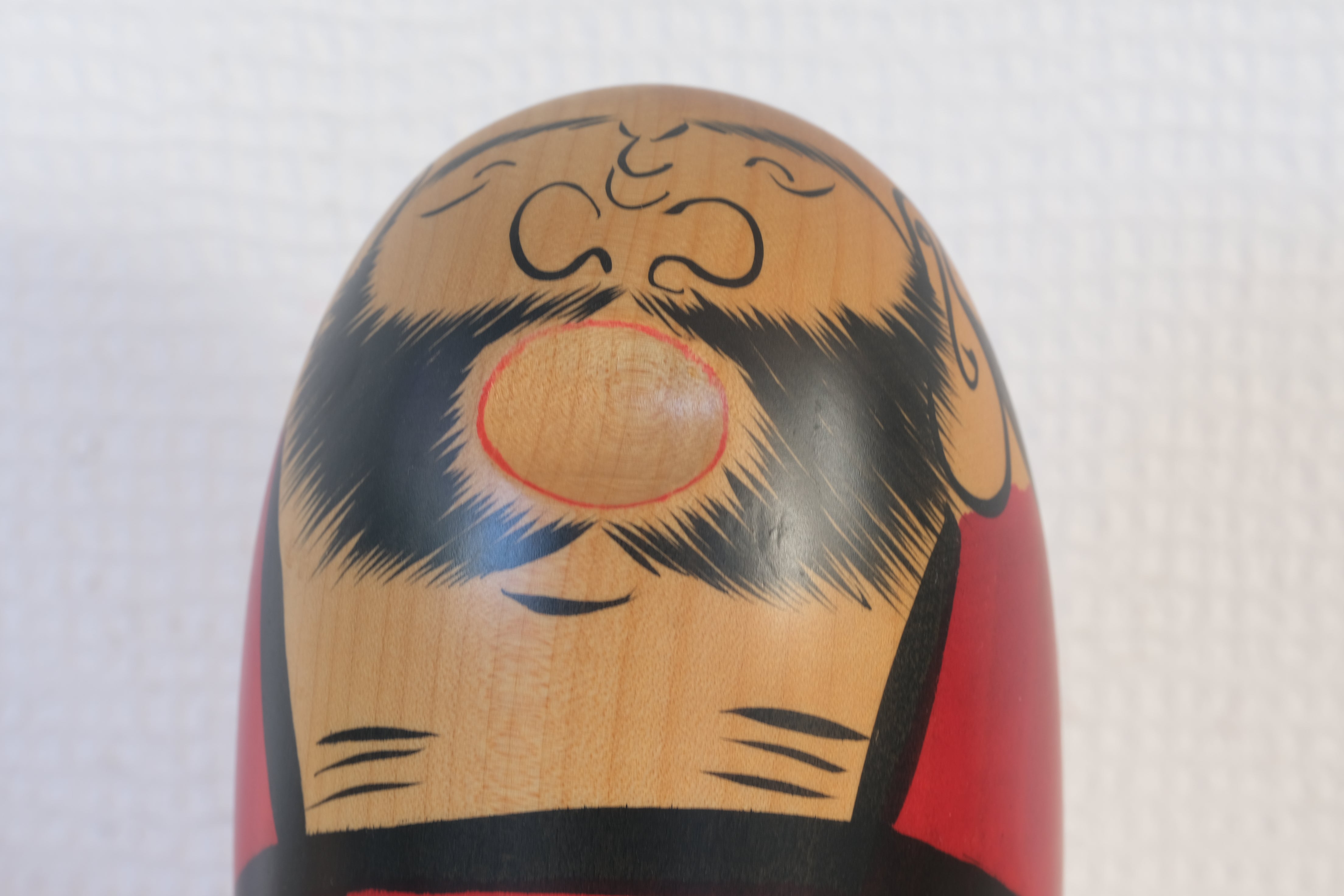 Vintage Daruma by Usaburo | 16 cm