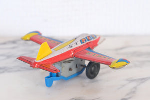 Vintage Airplane Toy | Tin Toy | 6 cm high
