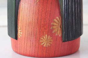 Exclusive Vintage Creative Kokeshi By Sanpei Yamanaka (1926-2012) | With Original Box | 13,5 cm