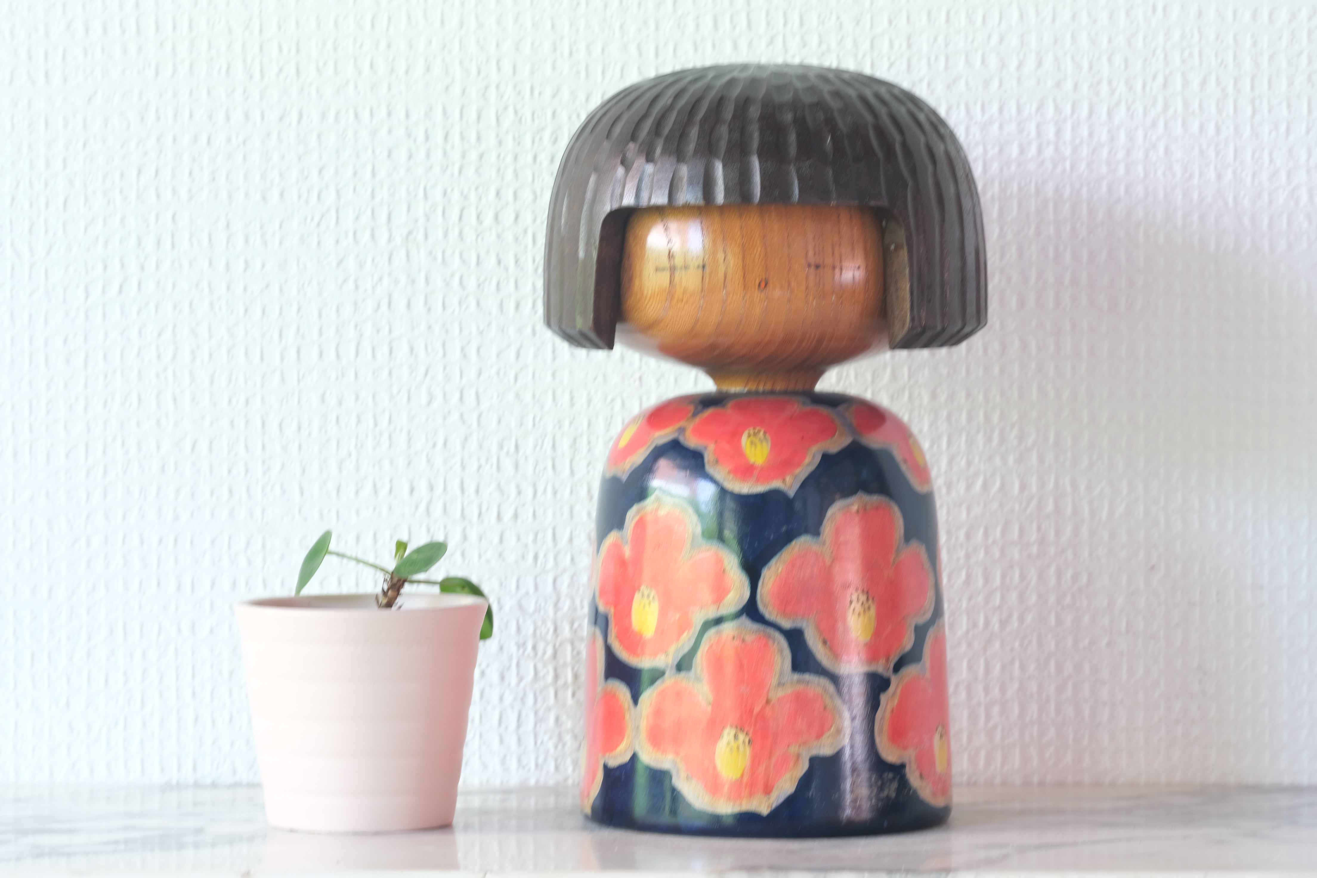 Exclusive Vintage Creative Kokeshi by Maruyama Hougetsu (1948-) | 19,5 cm