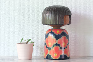 Exclusive Vintage Creative Kokeshi by Maruyama Hougetsu (1948-) | 19,5 cm