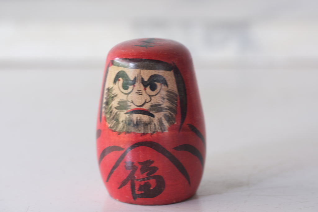 Rare Vintage Daruma | 5,5 cm