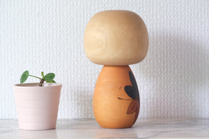 Vintage Creative Kokeshi By Yuji Kawase 川瀬祐志作 (1938-) | 15,5 cm