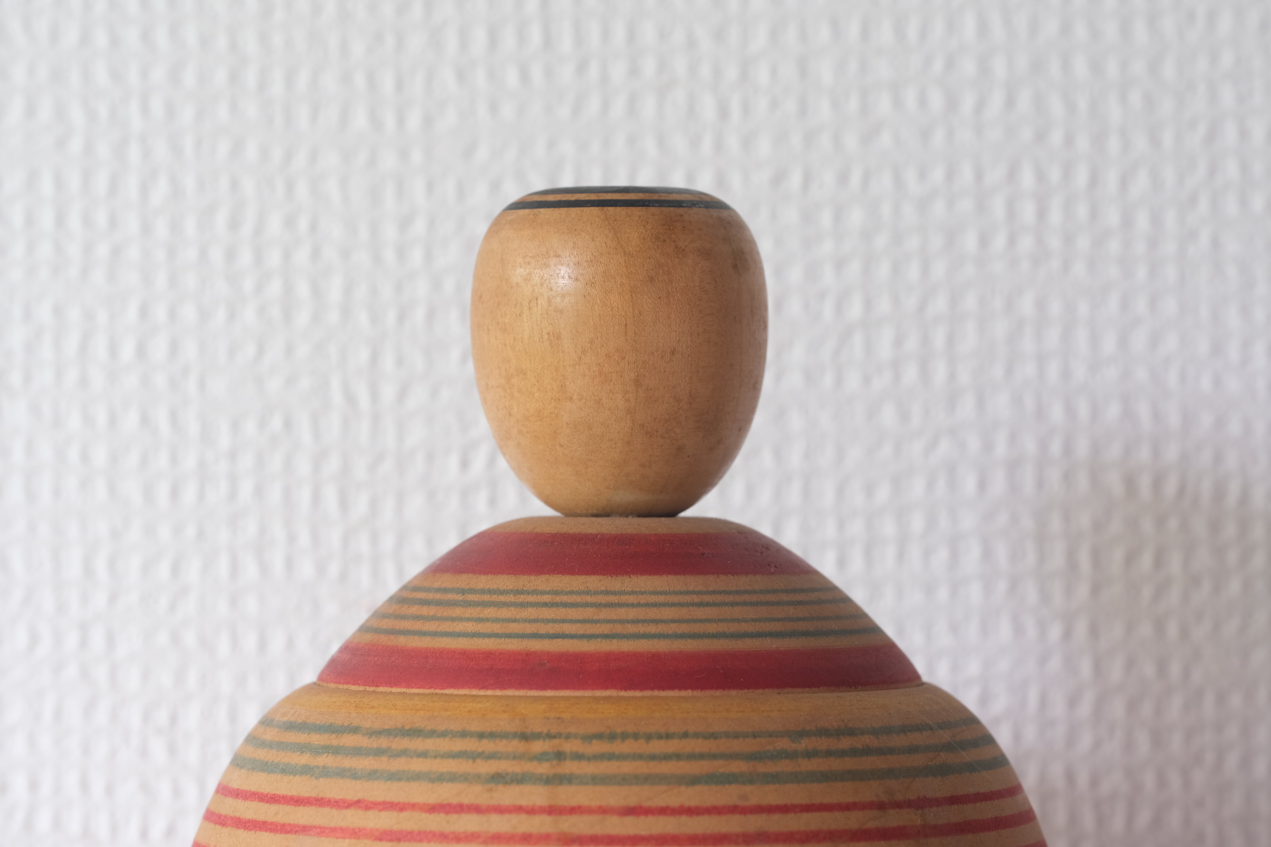 Large Vintage Ejiko Kokeshi from the Tsuchiyu Strain | 18 cm