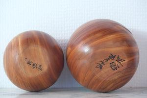 Exclusive Set of Vintage Creative Kokeshi by Takeda Masashi 武田 まさし (1930 - 2015) | With Original Box | 11 cm and 13 cm