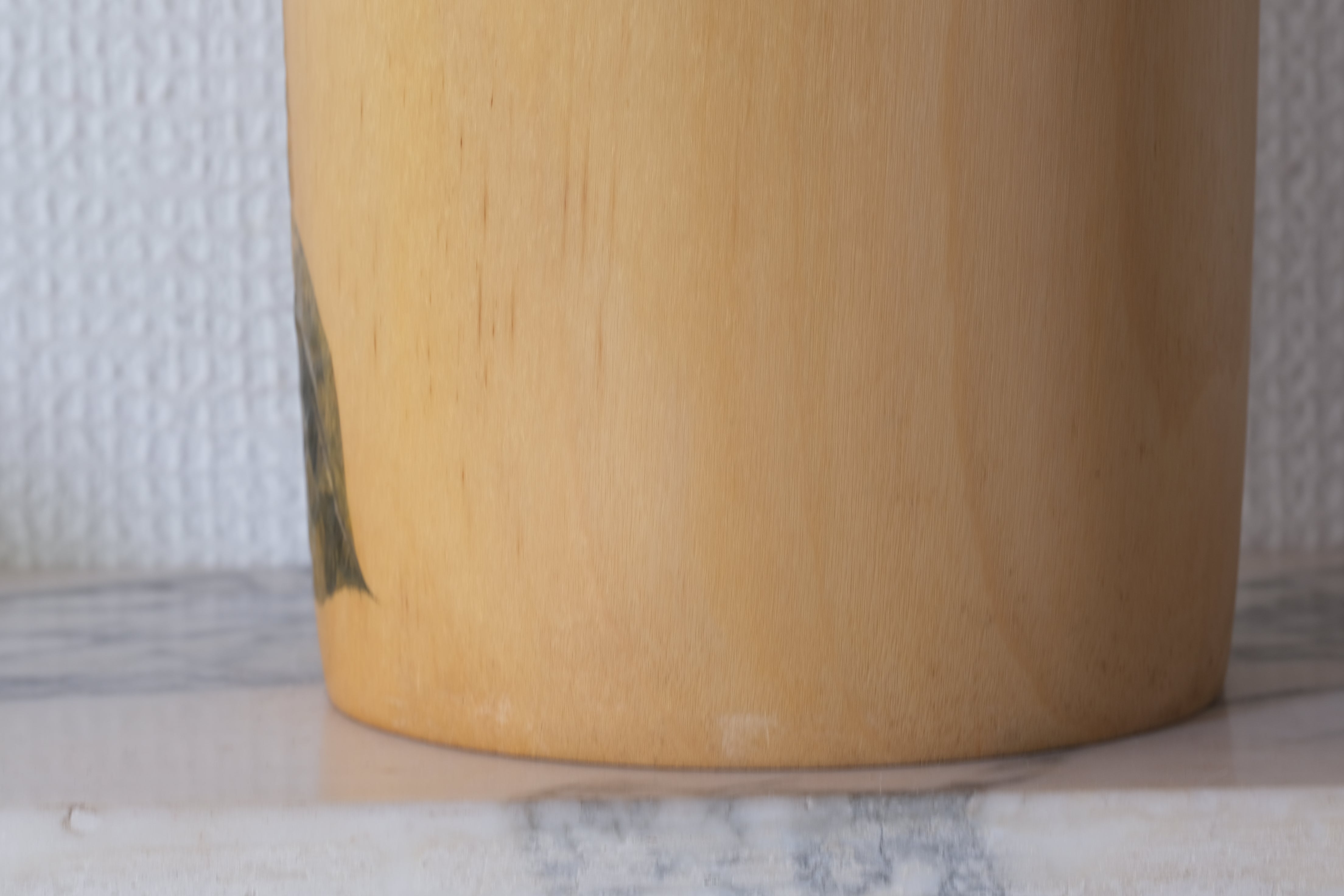 Exclusive Vintage Sosaku Kokeshi by Watanabe Yuji 渡辺雄二 (1951-) | Title: あじさい - Hydrangea | With Original Box | 26 cm