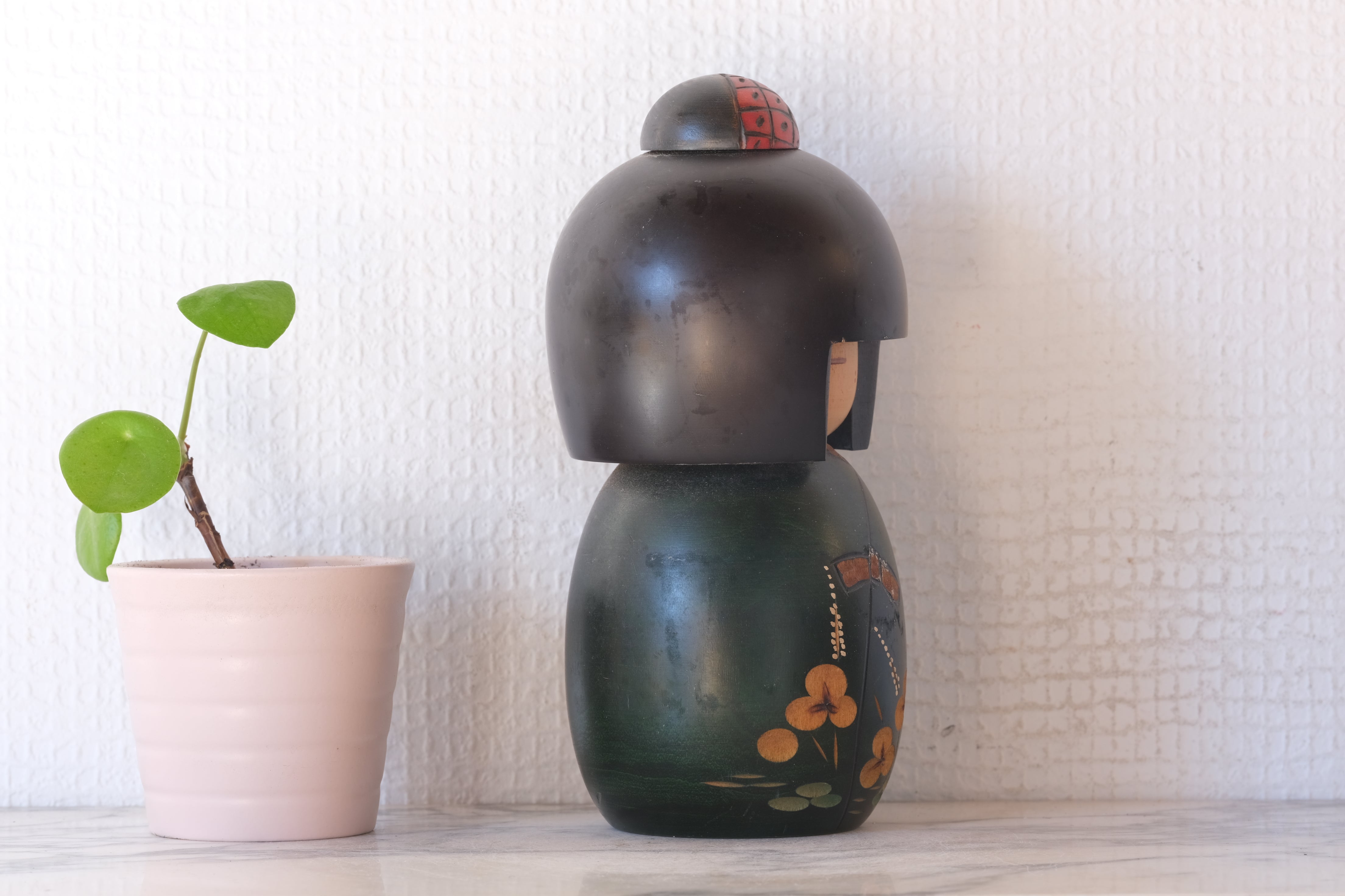 Vintage Gumma Kokeshi by Masae Fujikawa 藤川正衛 (1942-2015) | 16 cm