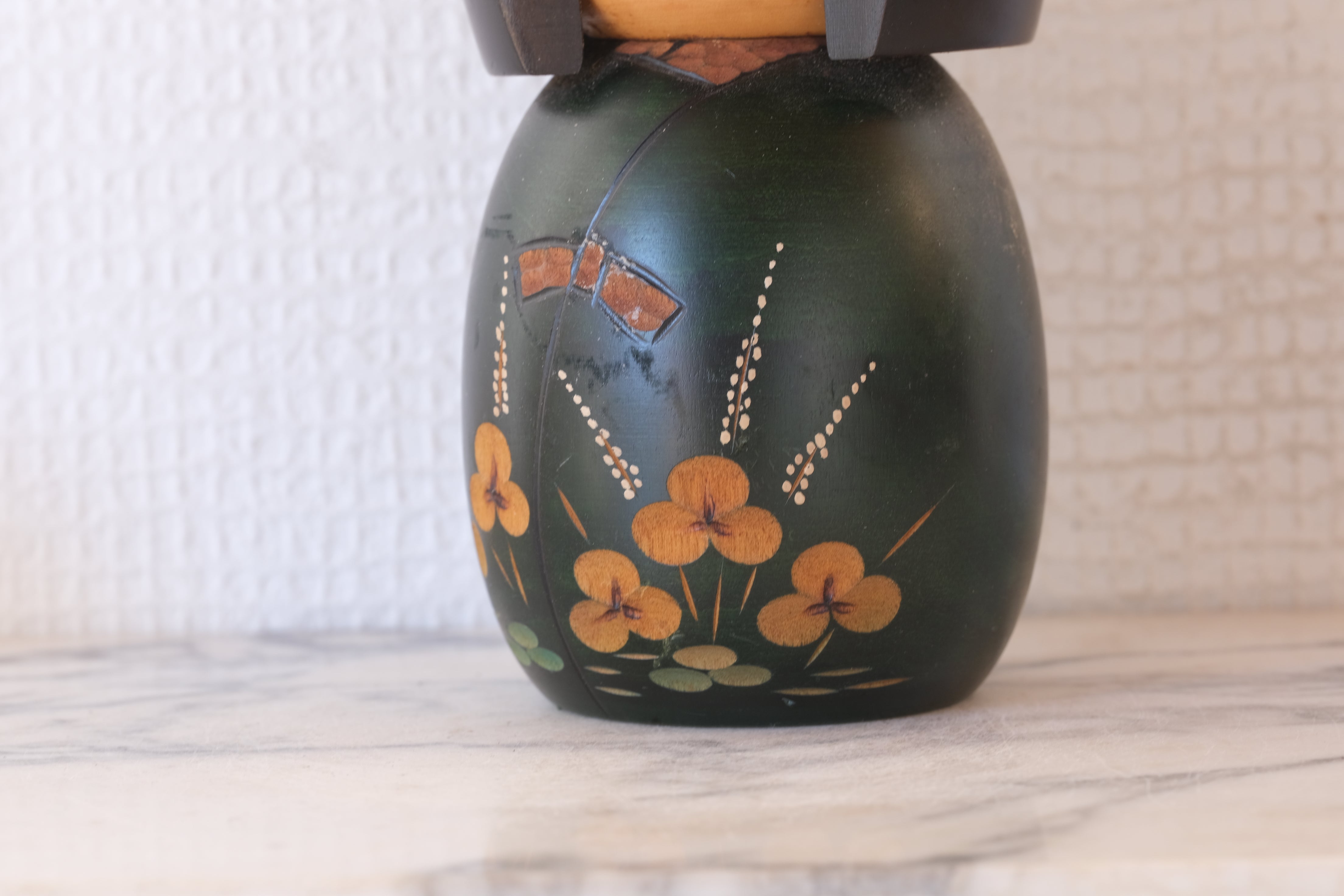 Vintage Gumma Kokeshi by Masae Fujikawa 藤川正衛 (1942-2015) | 16 cm