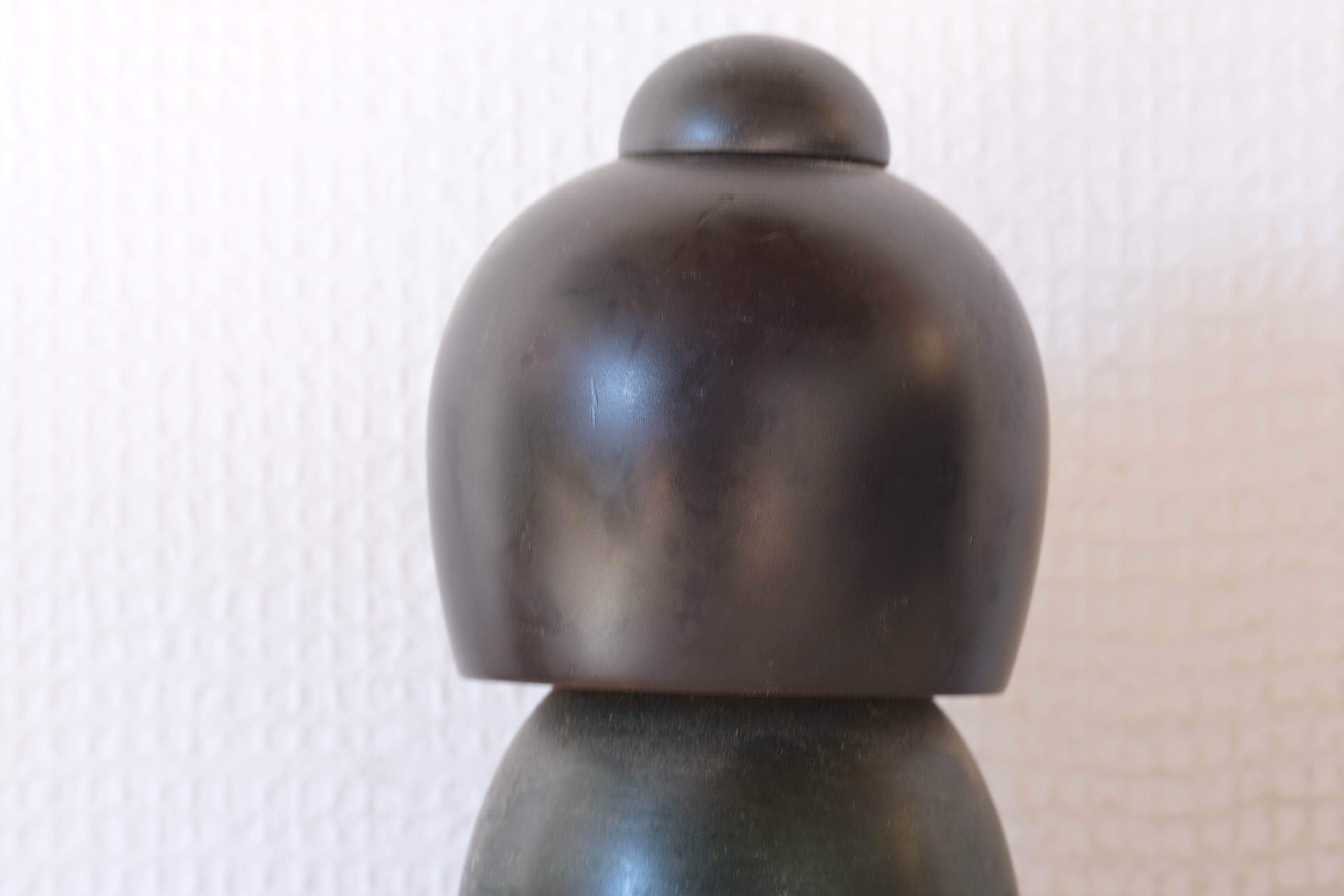 Vintage Gumma Kokeshi by Masae Fujikawa 藤川正衛 (1942-2015) | 16 cm