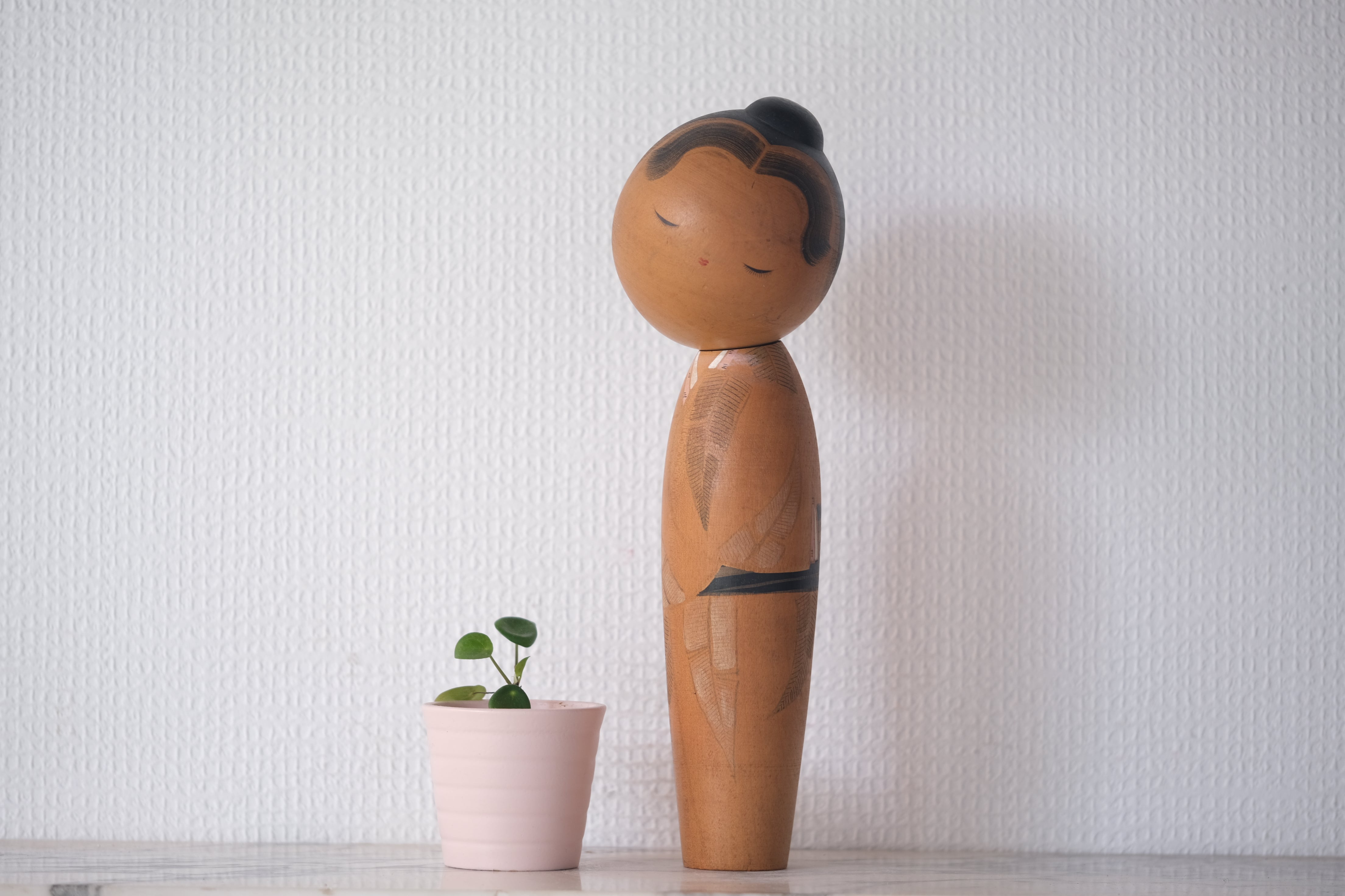 Vintage Creative Kokeshi by Sansaku Sekiguchi 関口 三作 (1925-2018) | 27 cm