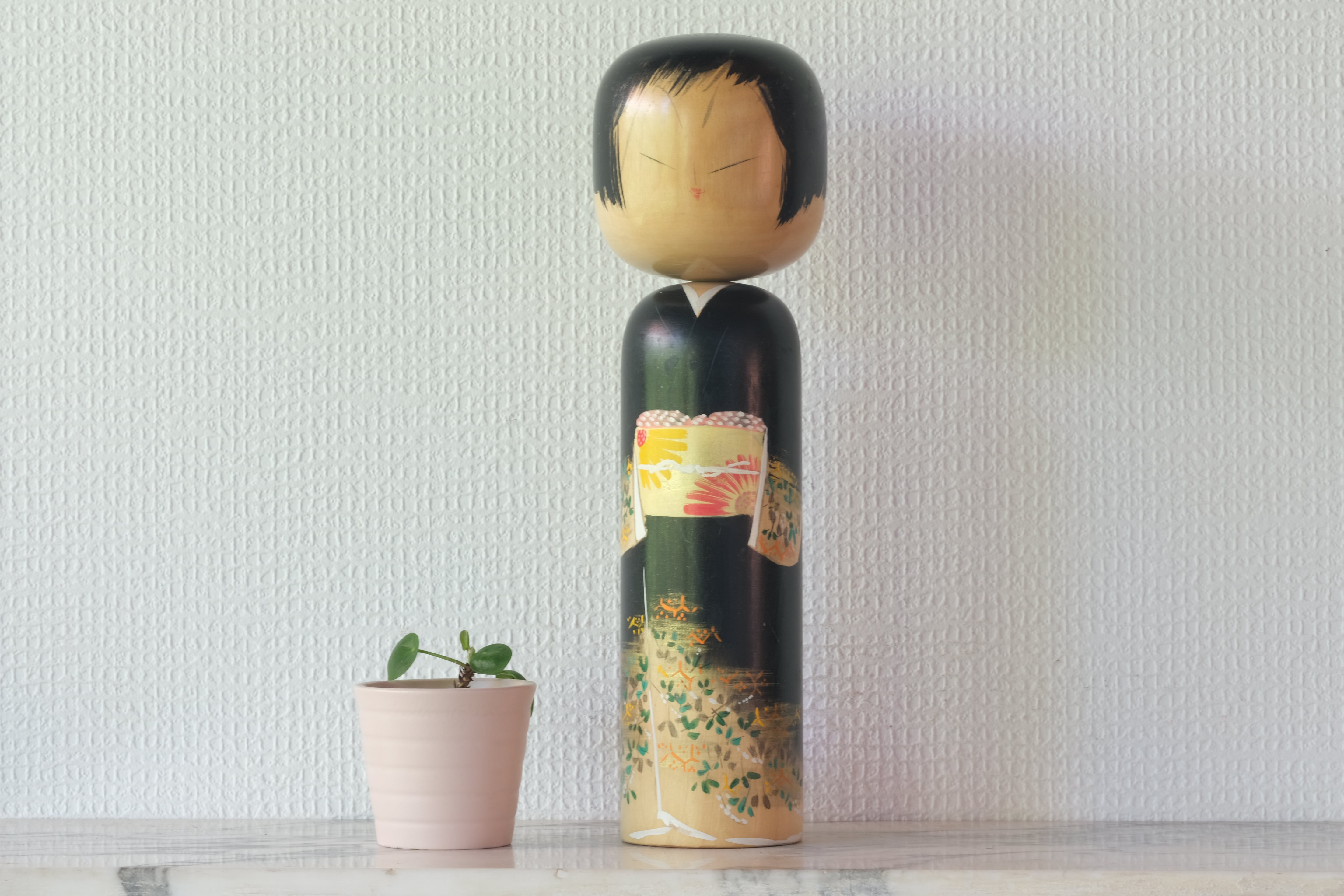 Rare Vintage Creative Kokeshi by Takahashi Hajime (1918-2002) | 29,5 cm