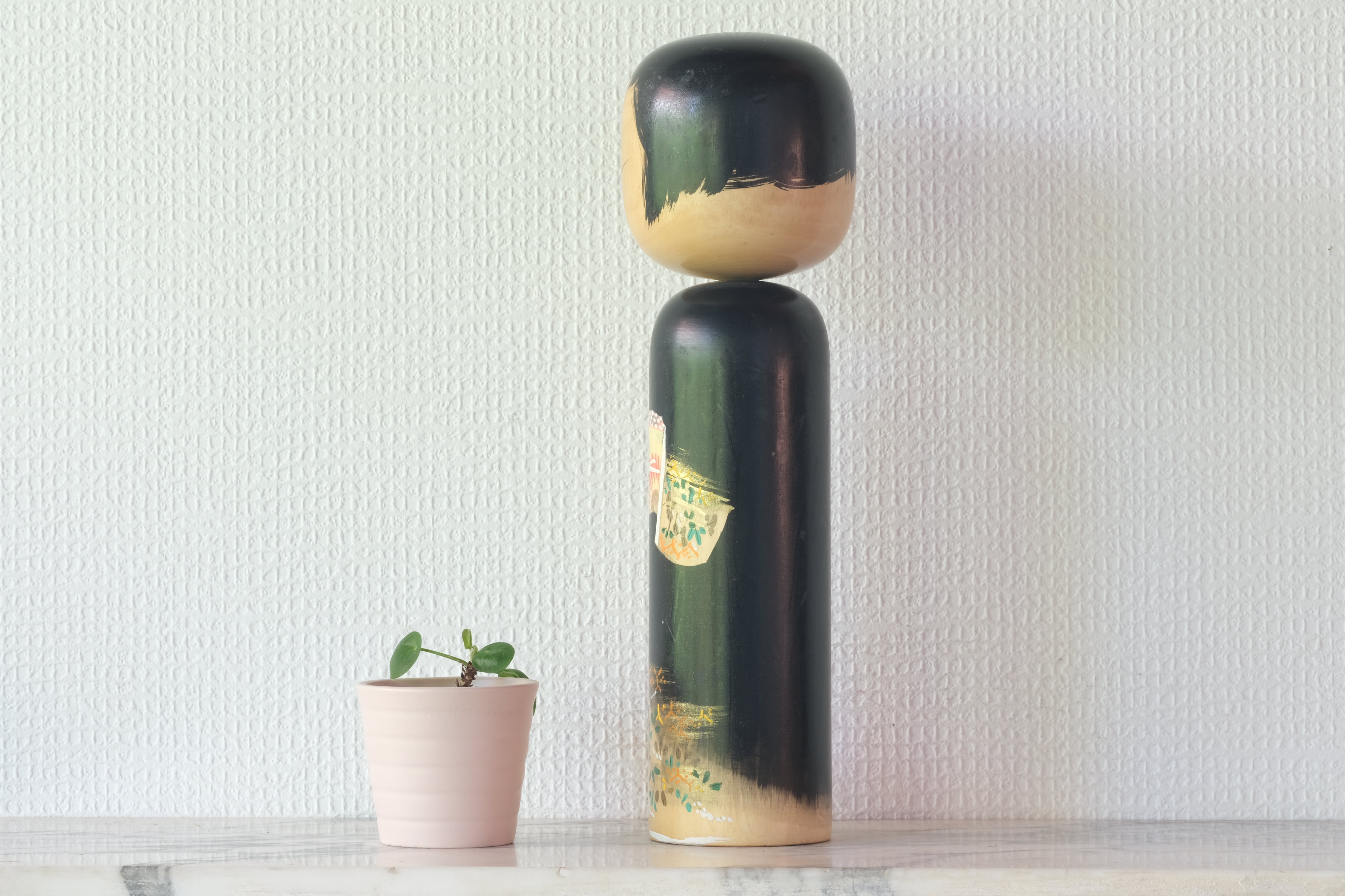 Rare Vintage Creative Kokeshi by Takahashi Hajime (1918-2002) | 29,5 cm