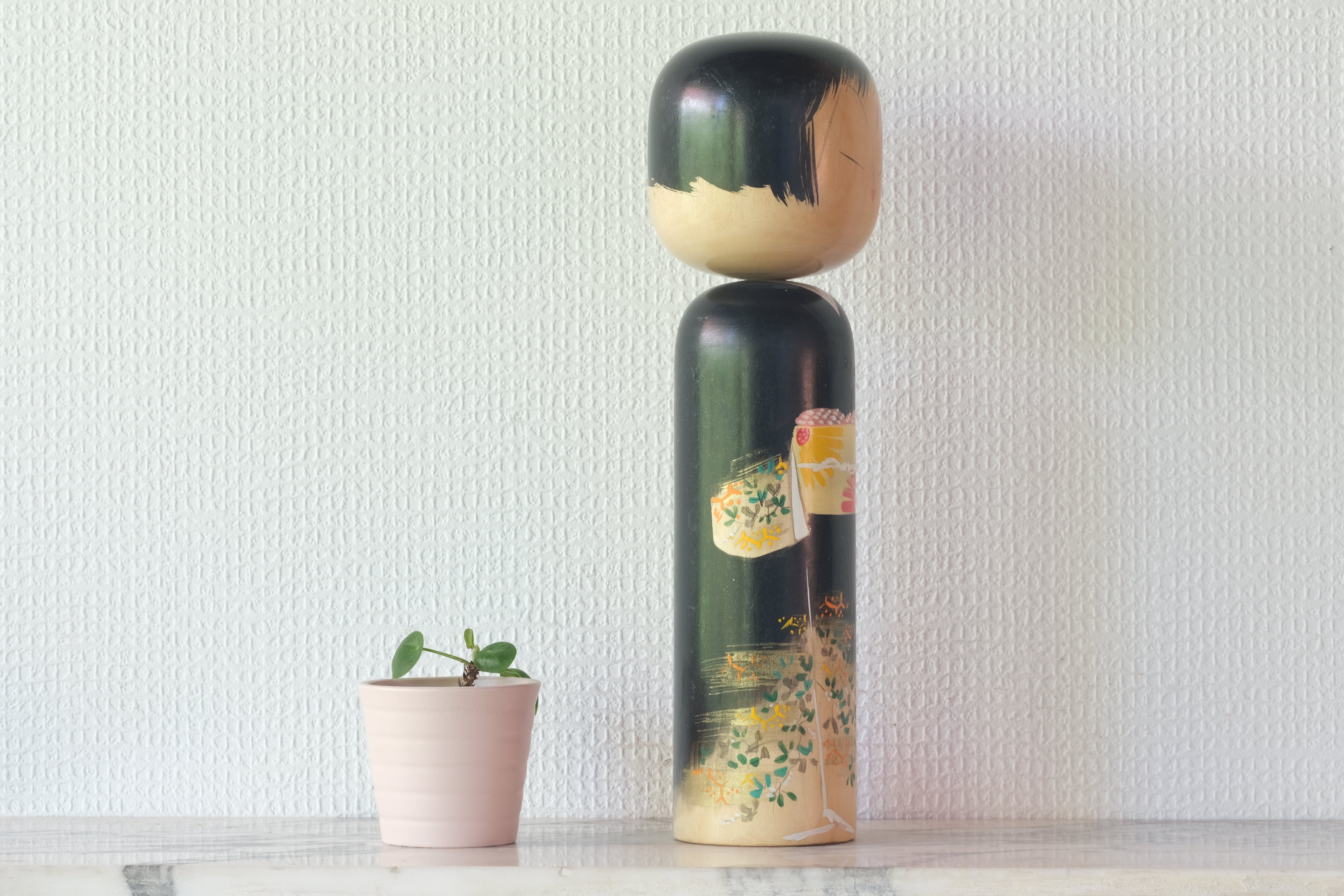 Rare Vintage Creative Kokeshi by Takahashi Hajime (1918-2002) | 29,5 cm