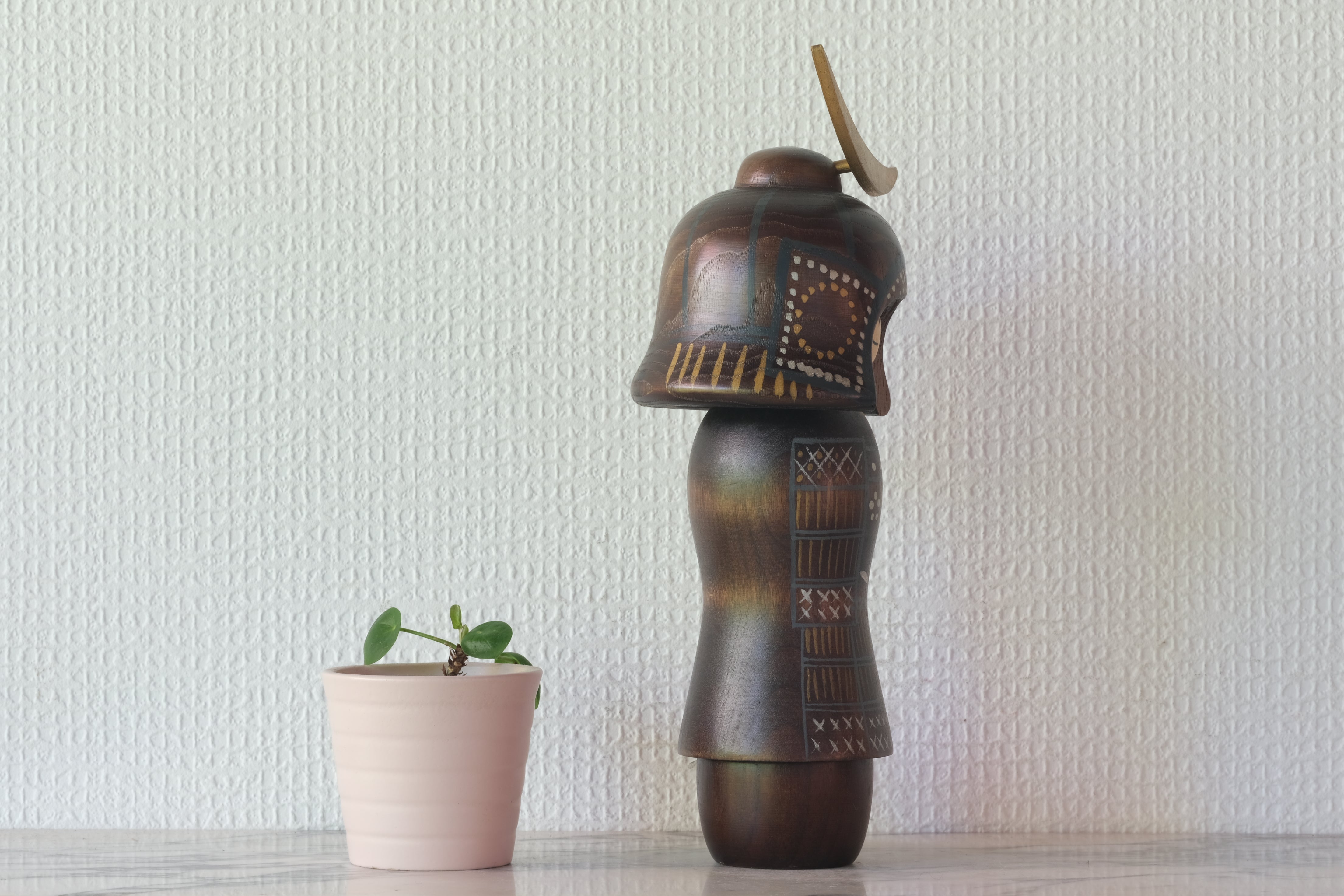 Rare Vintage Sosaku Kokeshi attributed to Sato Suigai 佐藤翠崕 (1920-) | 24 cm