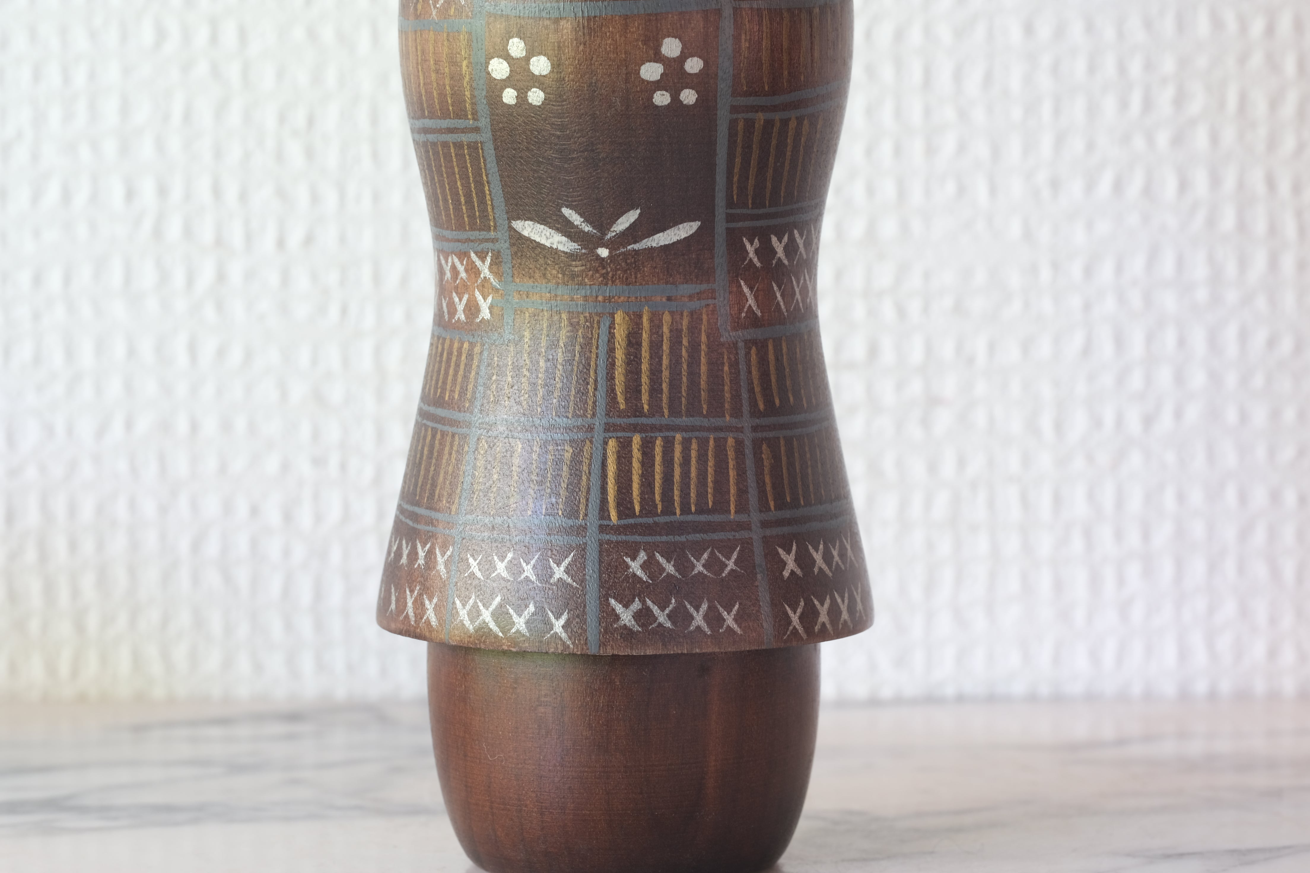 Rare Vintage Sosaku Kokeshi attributed to Sato Suigai 佐藤翠崕 (1920-) | 24 cm