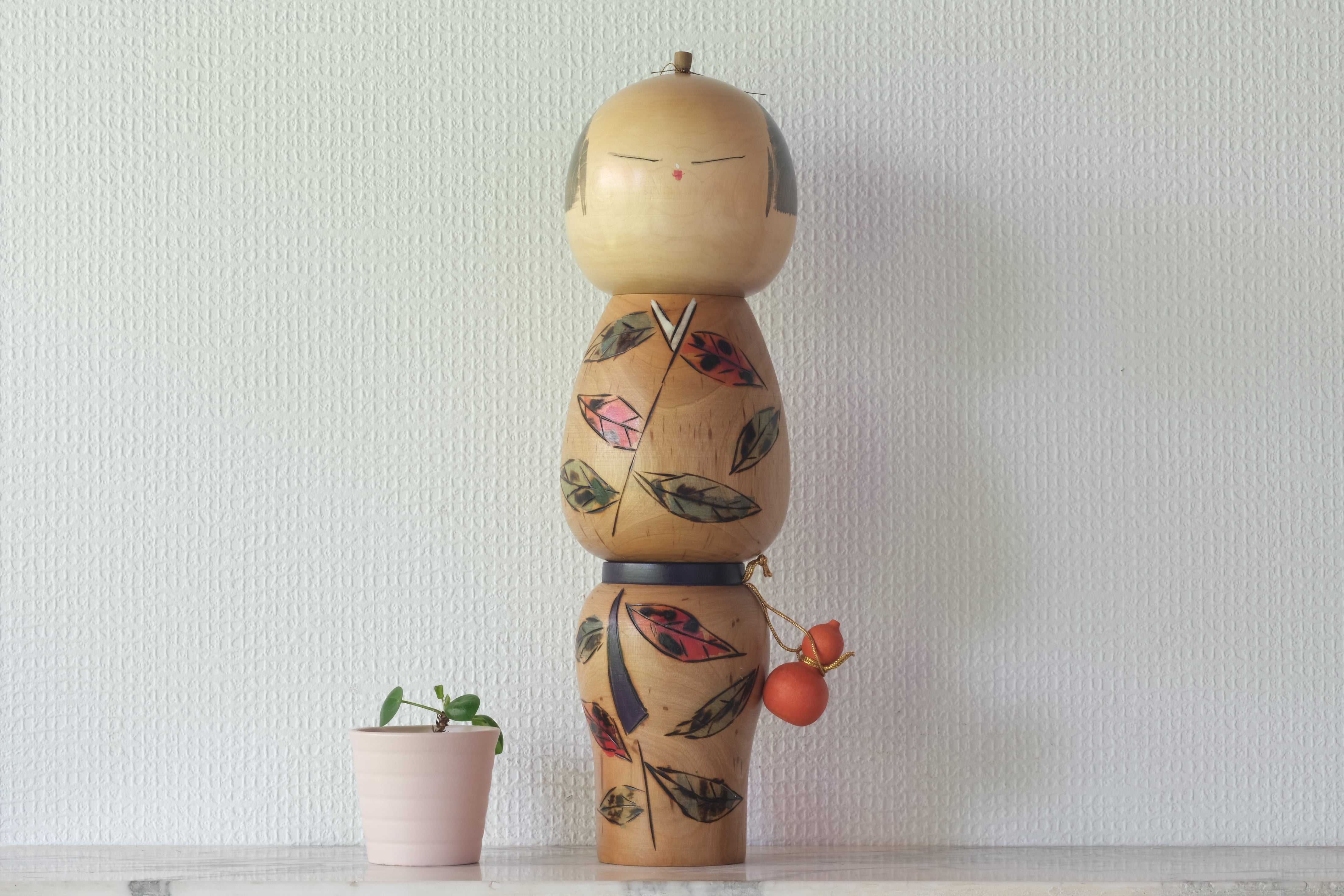 Vintage Creative Kokeshi by Takahashi Hajime (1918 - 2002)| Dated: 1974 | 35,5 cm