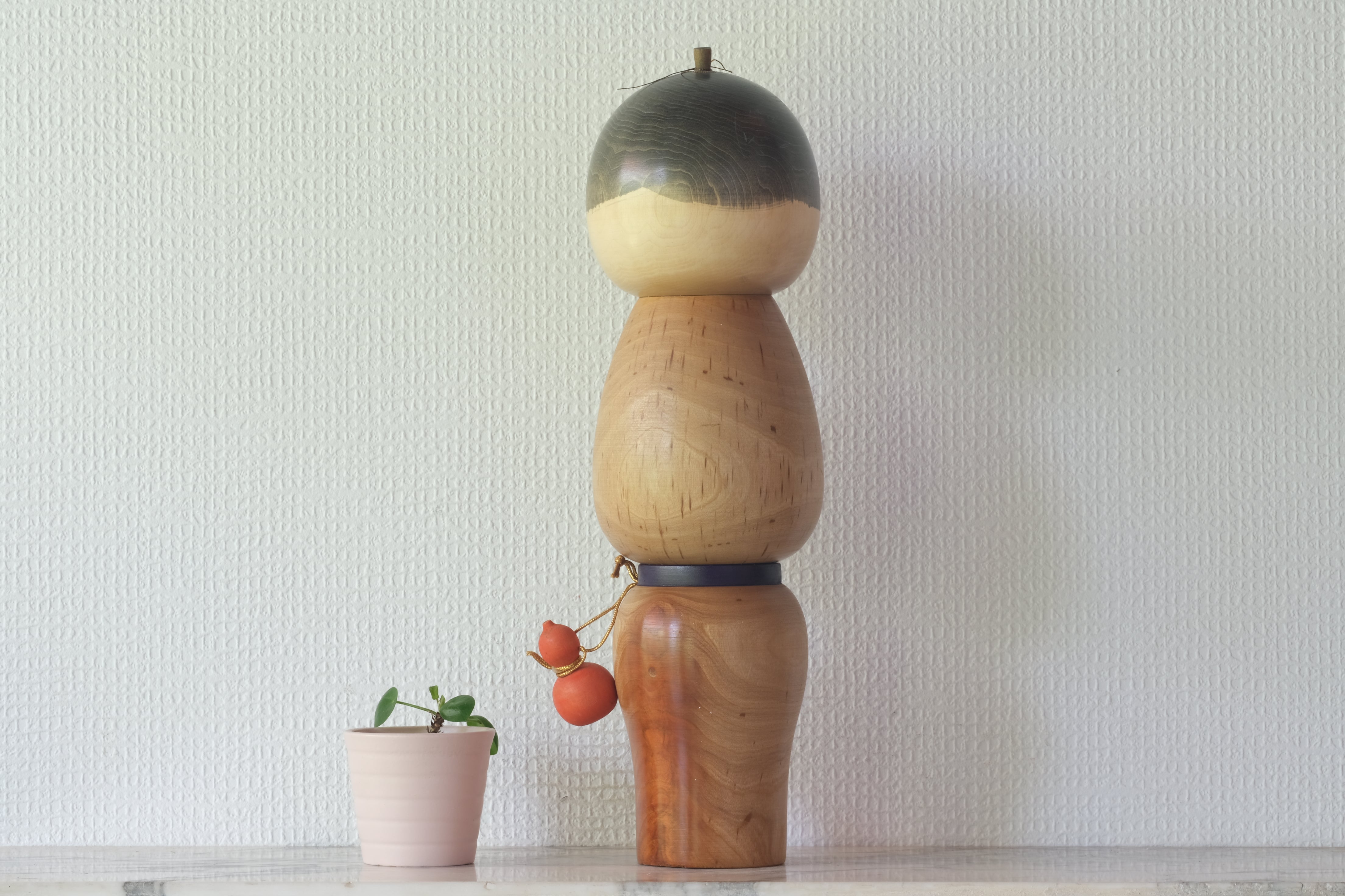 Vintage Creative Kokeshi by Takahashi Hajime (1918 - 2002)| Dated: 1974 | 35,5 cm