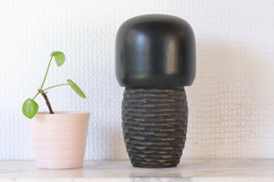 Vintage Gumma Kokeshi by Kisaku | Dated: 1985 | 16 cm