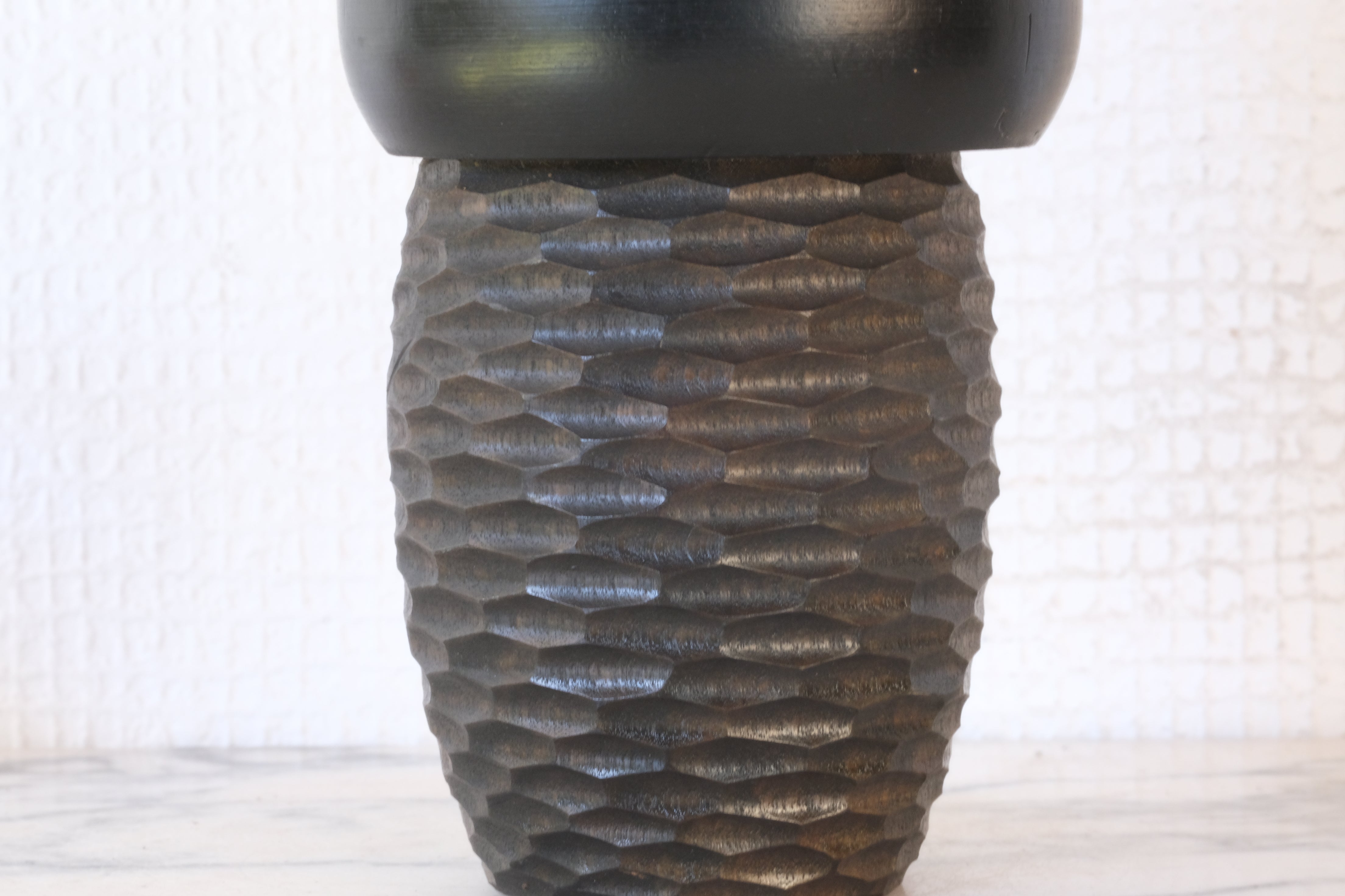 Vintage Gumma Kokeshi by Kisaku | Dated: 1985 | 16 cm