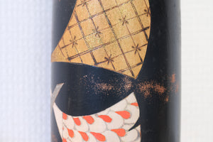 Vintage Gumma Kokeshi With Cranes By Yuji Kawase 川瀬祐志作 (1938-) | With Original Box | 29,5 cm