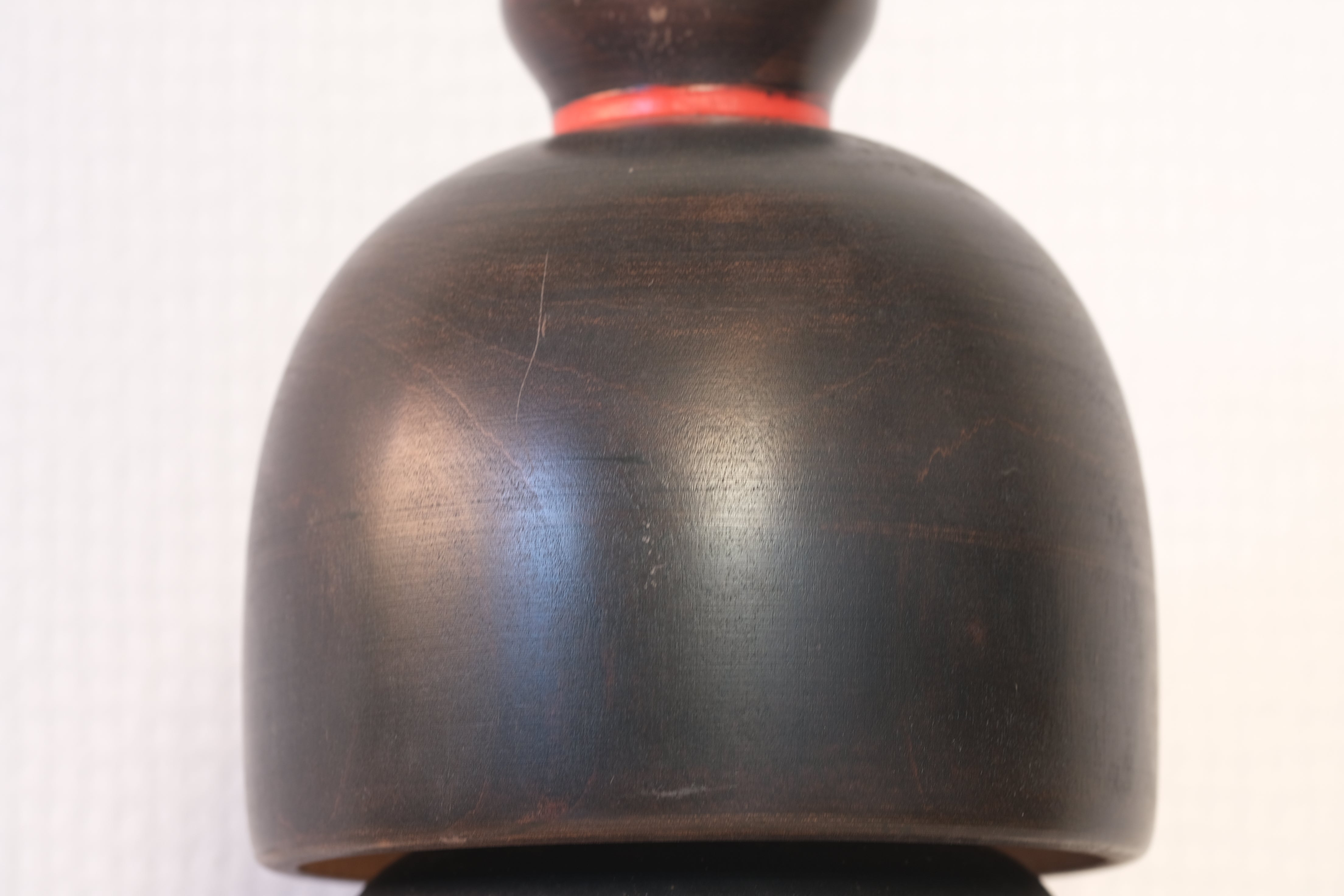 Vintage Gumma Kokeshi With Cranes By Yuji Kawase 川瀬祐志作 (1938-) | With Original Box | 29,5 cm