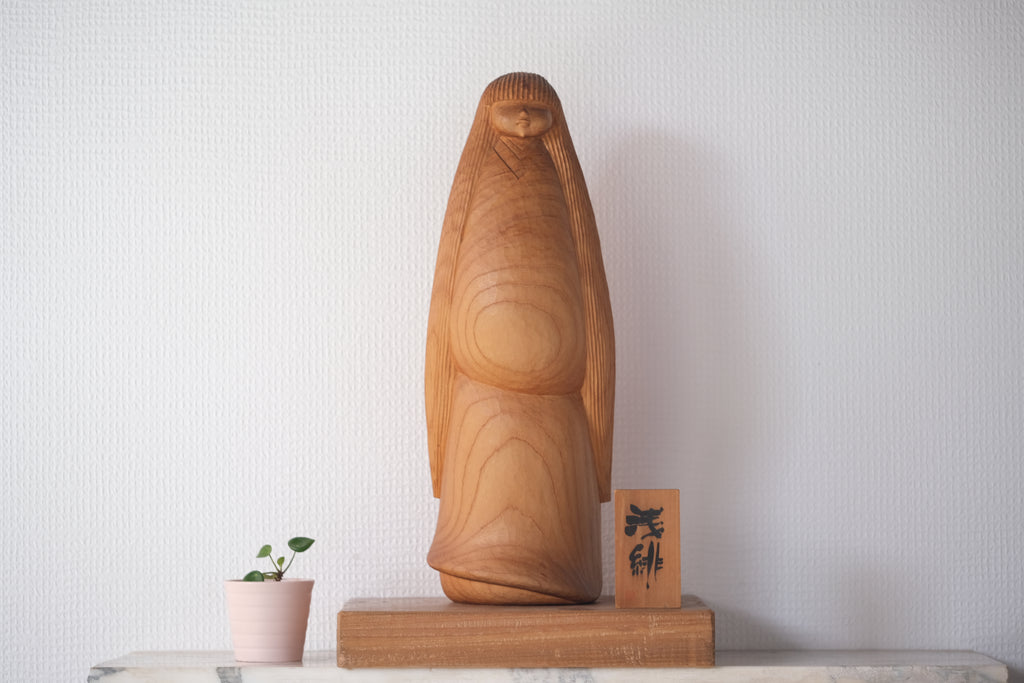 Exclusive Vintage Sosaku Kokeshi | 39,5 cm