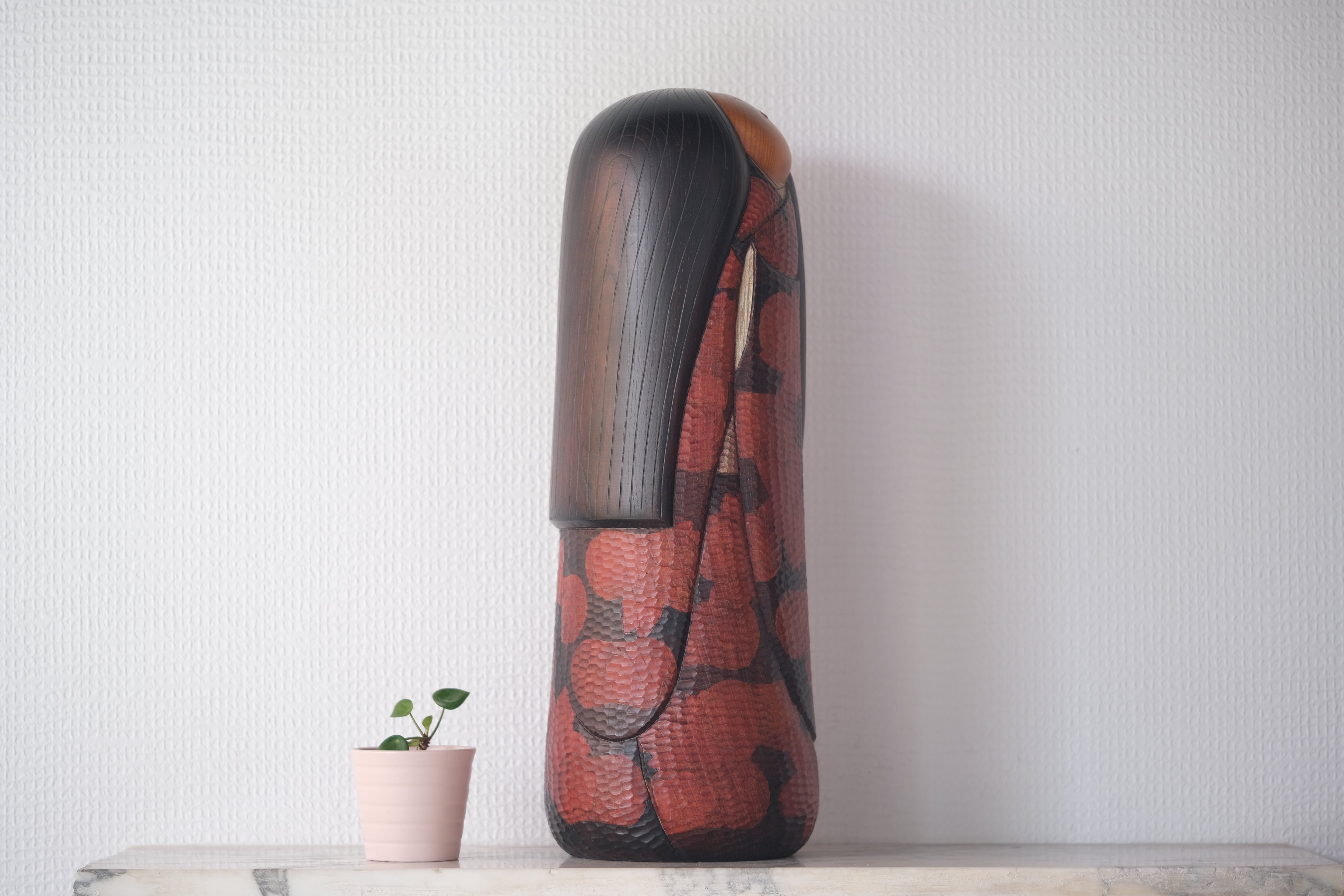 Exclusive Vintage Kokeshi By Iguchi Satoru 井口 悟 (1948-) | 41,5 cm