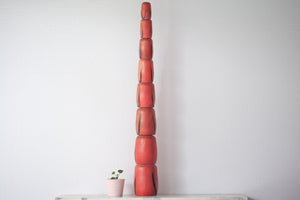 Rare Large Vintage Daruma Tower | 69 cm
