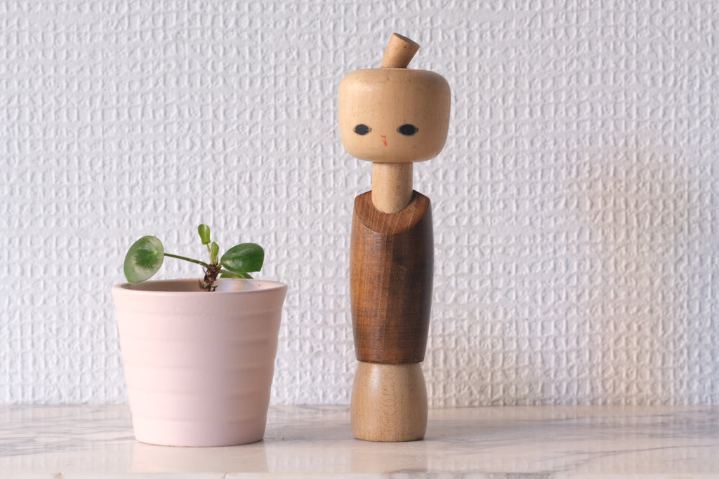 Vintage Creative Kokeshi By Aida Seiho (1926-1998) | 15,5 cm