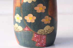 Vintage Creative Kokeshi by Miyagawa Kunio 宮川邦夫 (1933-) | 10 cm