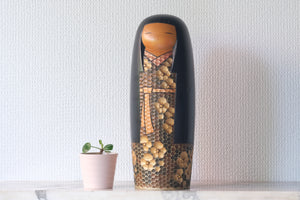 Exclusive Vintage Kokeshi By Kaoru Nozawa (1930-) | 29 cm