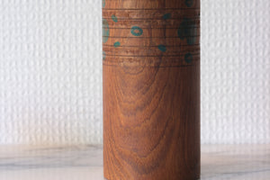 Vintage Creative Kokeshi By Miyajima Muhitsu (1929-) | Titled: 'Kitaguni - Wintry Weather' | 24 cm