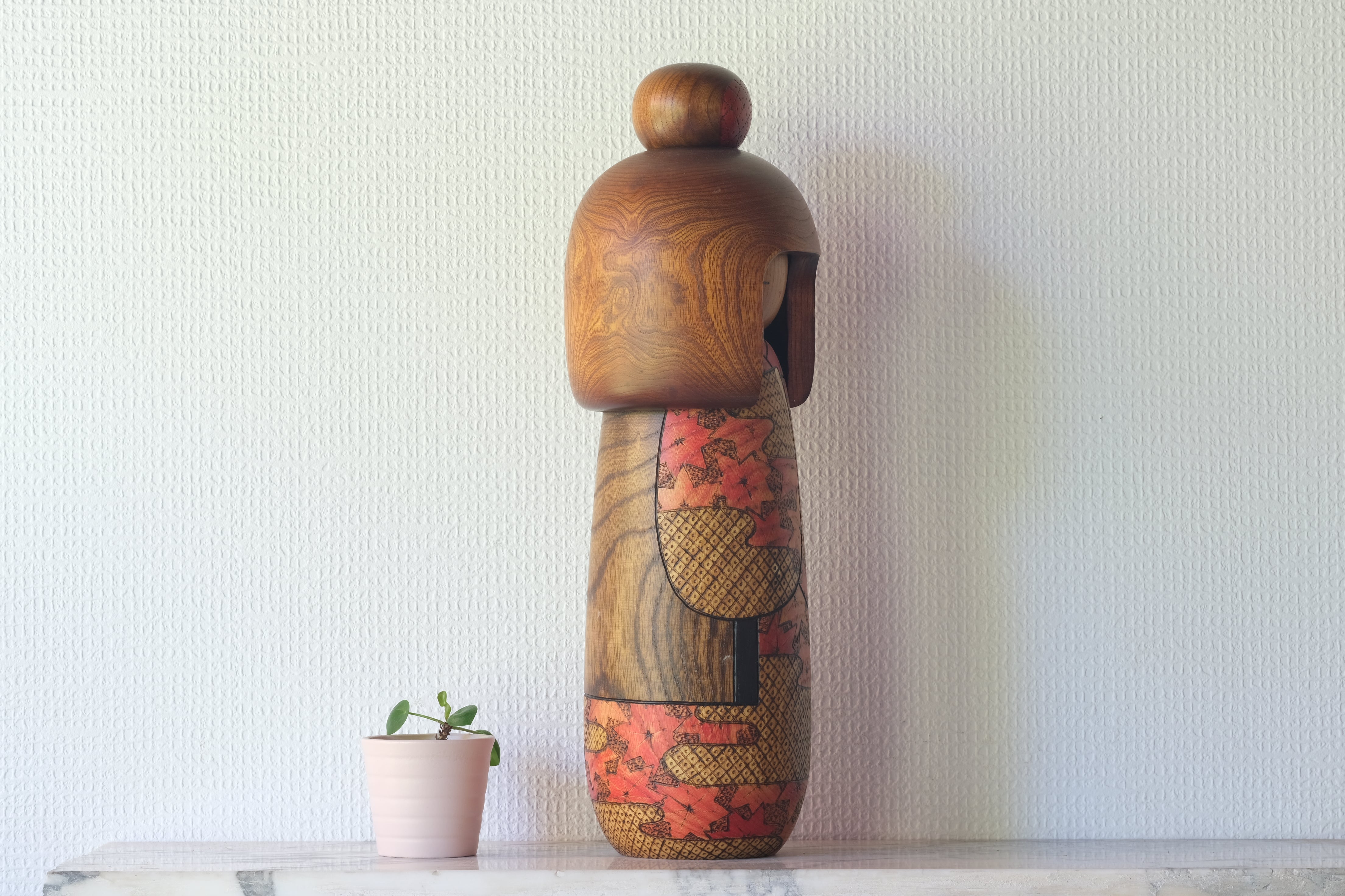 Exclusive Large Vintage Sosaku Kokeshi by Miyashita Hajime 宮下 はじめ (1940-) | 39 cm