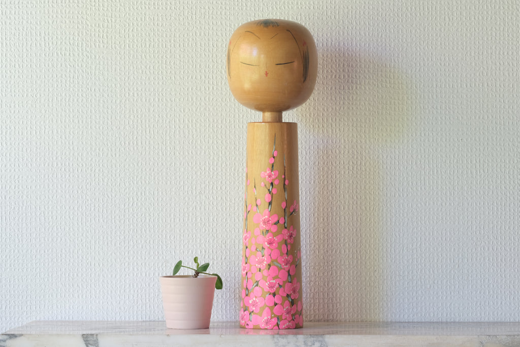 Vintage Creative Kokeshi By The Famous Takahashi Hashime (1918 - 2002) | 35 cm