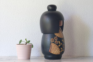 Rare Vintage Gumma Kokeshi By Kazuo Takamizawa 高見沢一夫 (1927-) | 21,5 cm