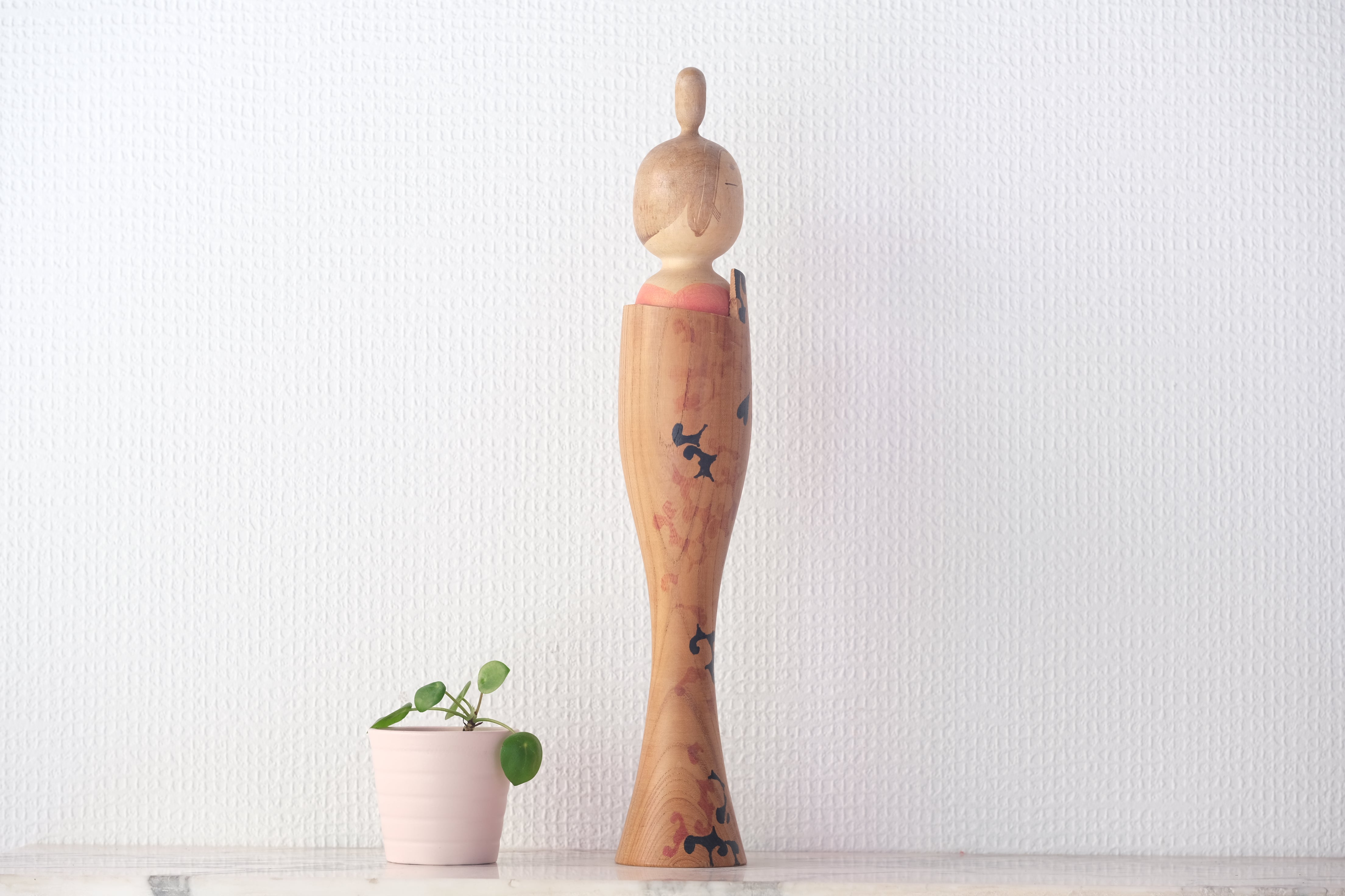 Exclusive Vintage Creative Kokeshi By Issetsu Kuribayashi (1924-2011) | 35,5 cm