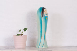 Sosaku Kokeshi By Usaburo | Virgin Mary and Baby Jesus | 19,5 cm