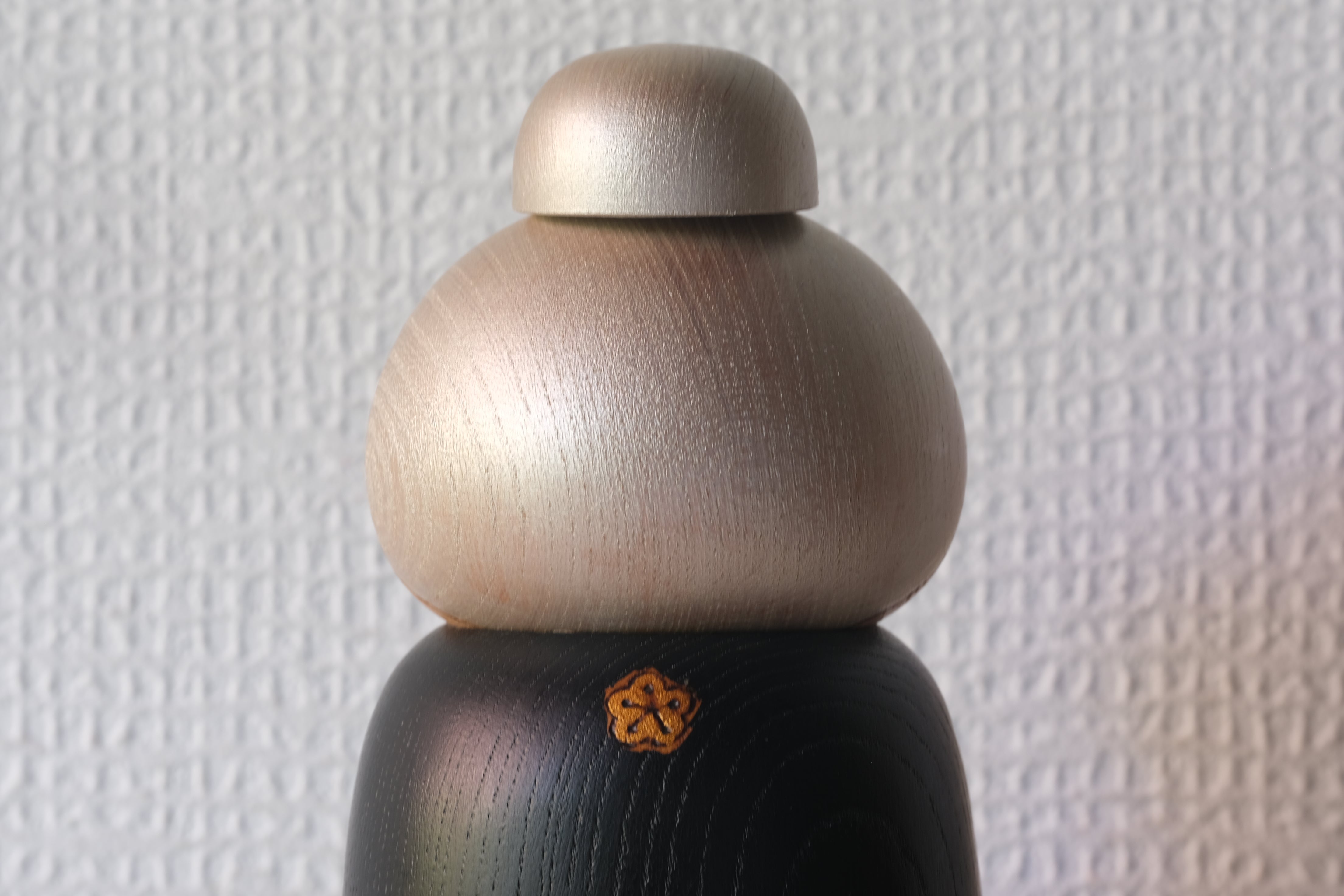 Rare Vintage Kokeshi by Sansaku Sekiguchi 関口 三作 (1925-2018) | Titled: おばあさん - Grandma | 17 cm