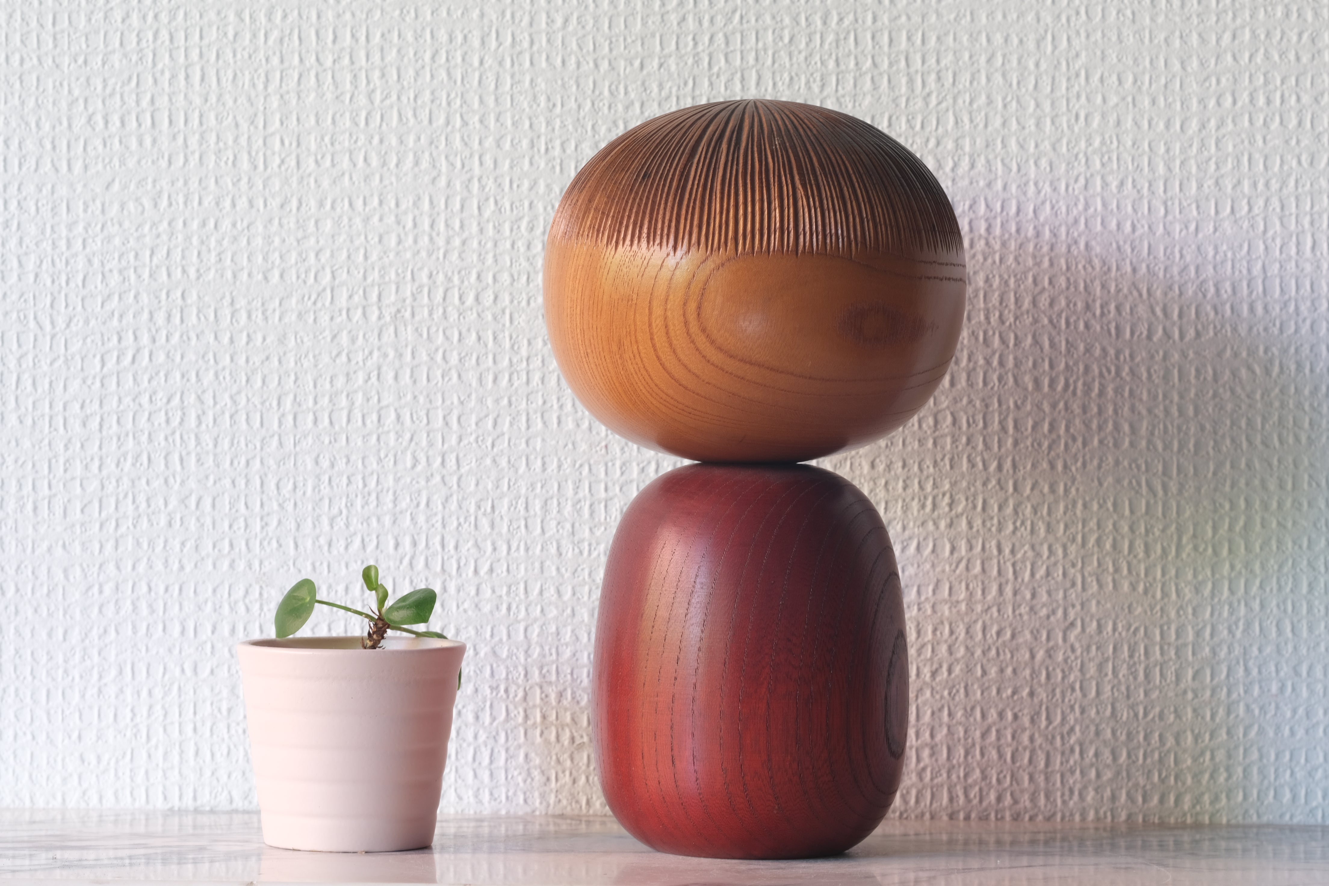 Exclusive Vintage Creative Kokeshi by Chiyomatsu Kano 狩野千代松 (1935-) | 20,5 cm