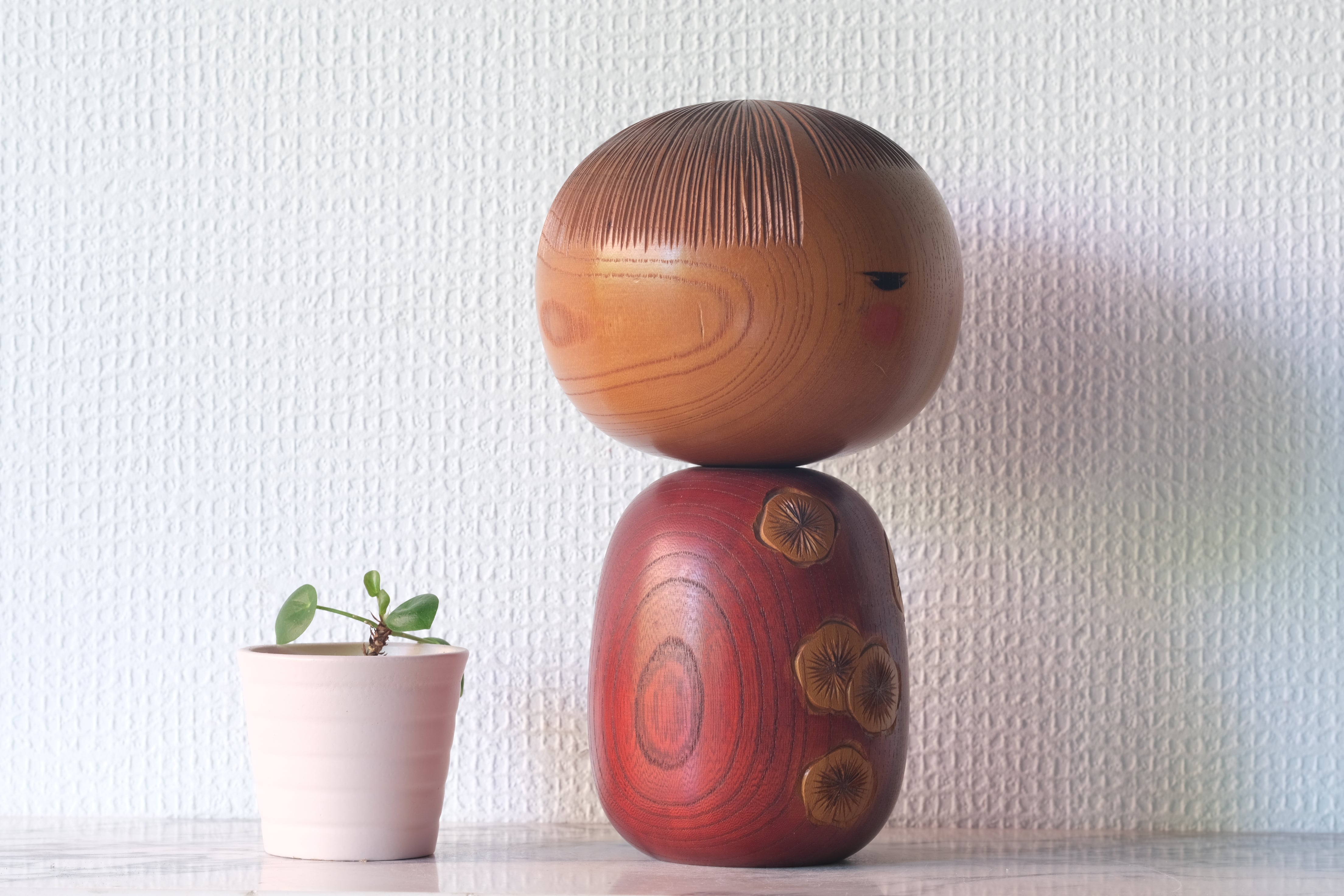 Exclusive Vintage Creative Kokeshi by Chiyomatsu Kano 狩野千代松 (1935-) | 20,5 cm