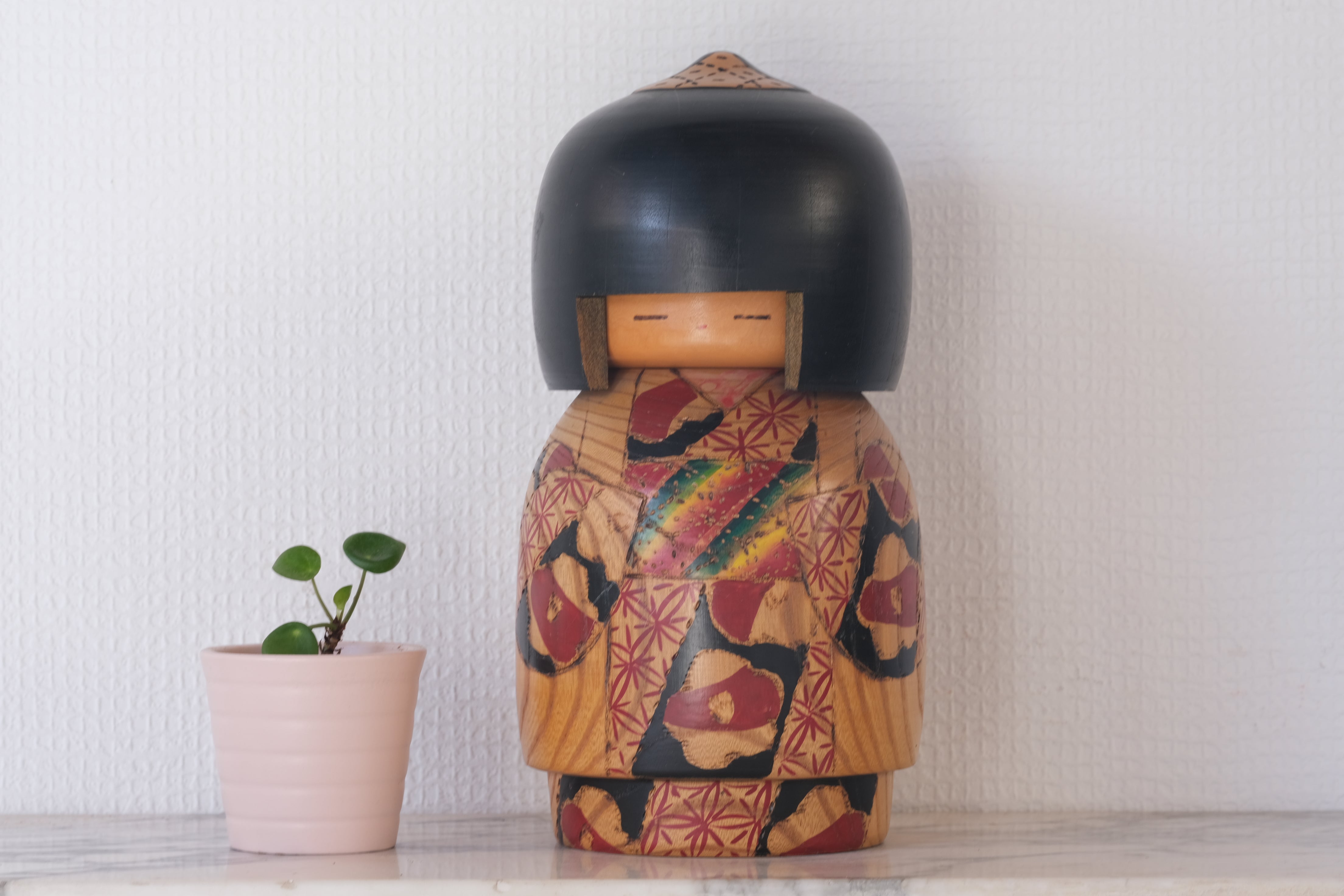 Vintage Gumma Kokeshi by Keiji Miyama | 24 cm