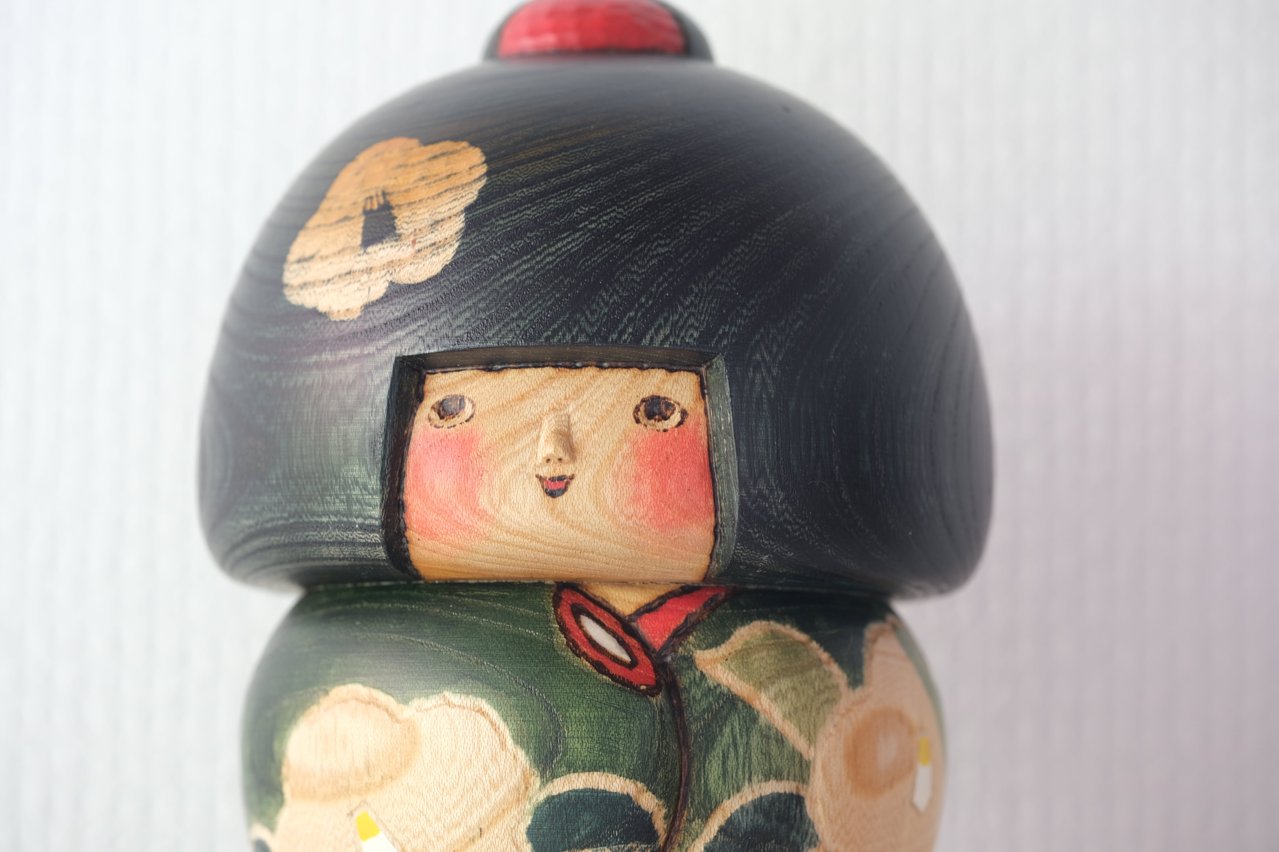 Exclusive Vintage Creative Kokeshi by Sansaku Sekiguchi (1925-2018) | With Original Box | 23,5 cm