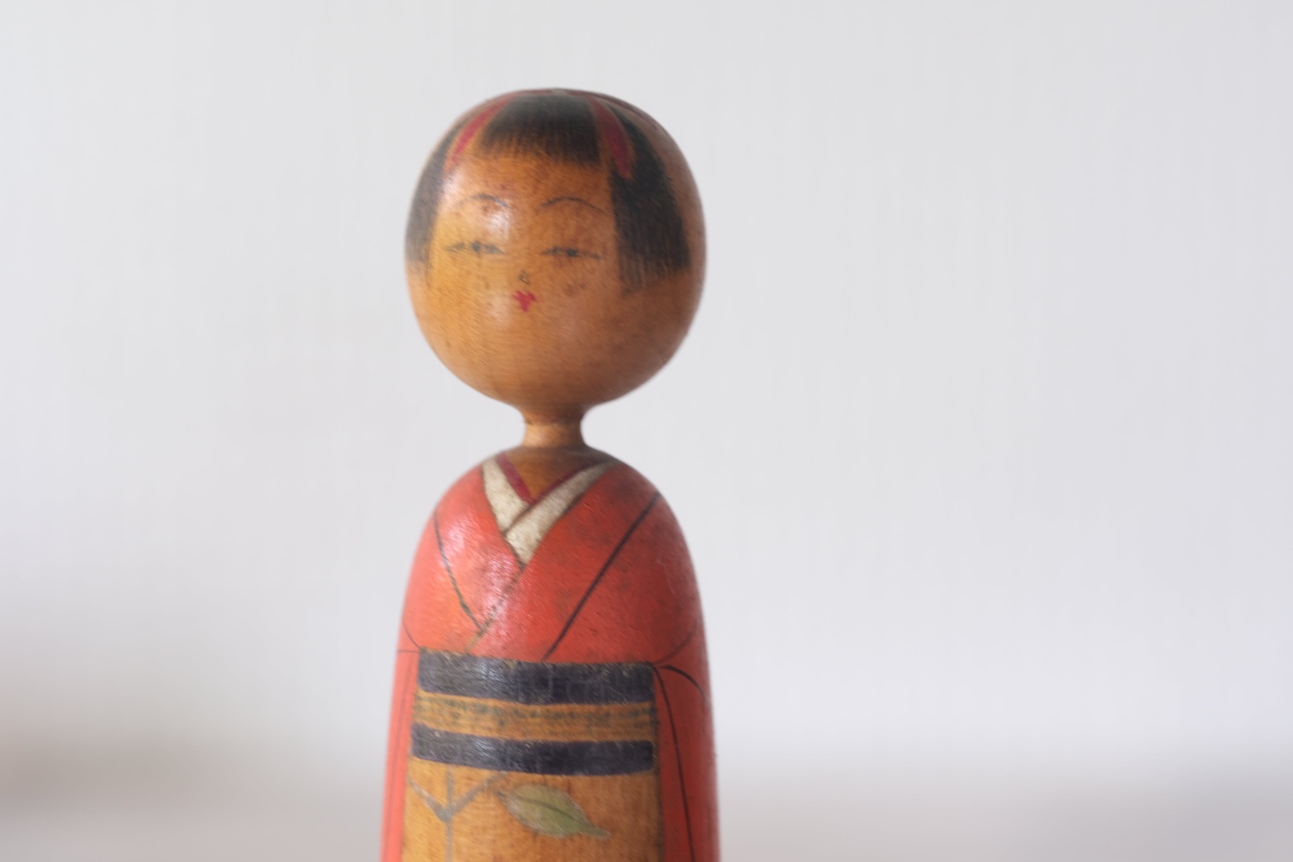 Exclusive Vintage Kijiyama Kokeshi by Takani Yohachi (1907-1994) | 14 cm