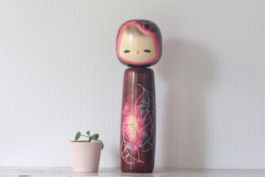 Vintage Creative Kokeshi by Kato Masami 加藤正美 (1925-2012) | 30 cm