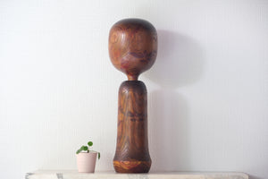 Exclusive Vintage Sosaku Kokeshi by Hideo Ishihara (1925-1999) | 46 cm