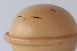 Exclusive Vintage Creative Kokeshi by Watanabe Masao (1917-2007) | 'Saturn' | 20 cm