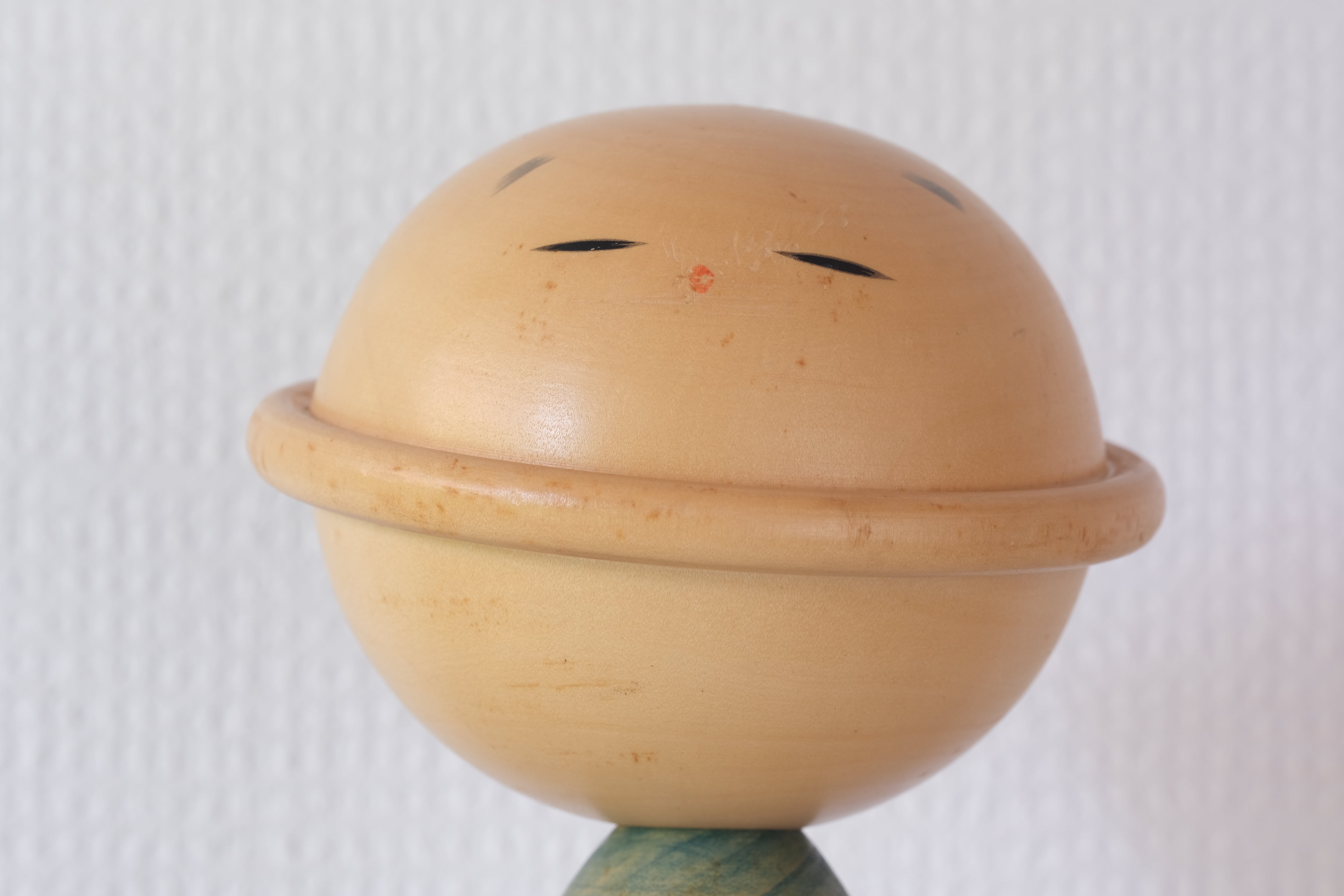 Exclusive Vintage Creative Kokeshi by Watanabe Masao (1917-2007) | 'Saturn' | 20 cm