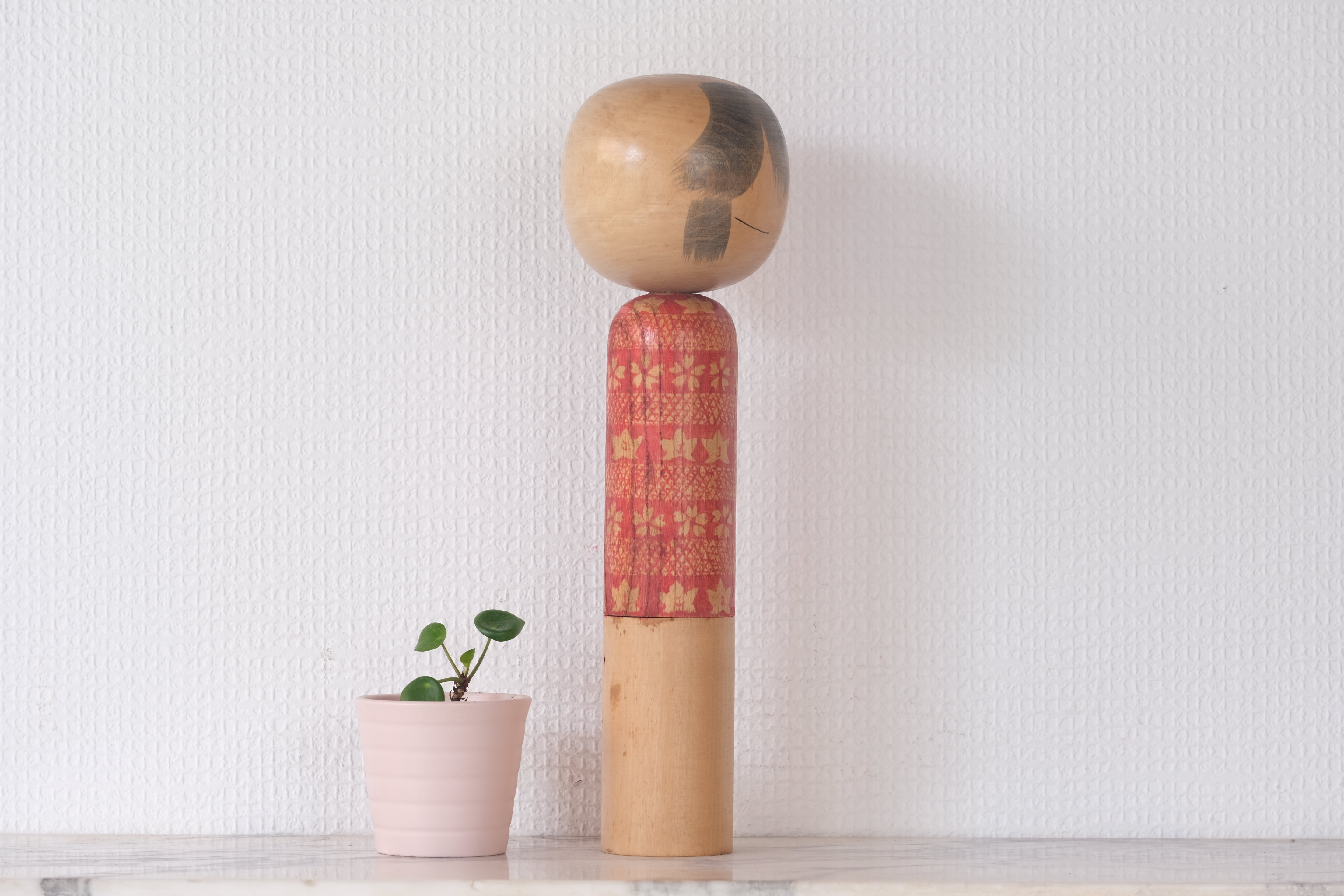 Rare Vintage Sosaku Kokeshi by Hideo Ishihara (1925-1999) | 29,5 cm