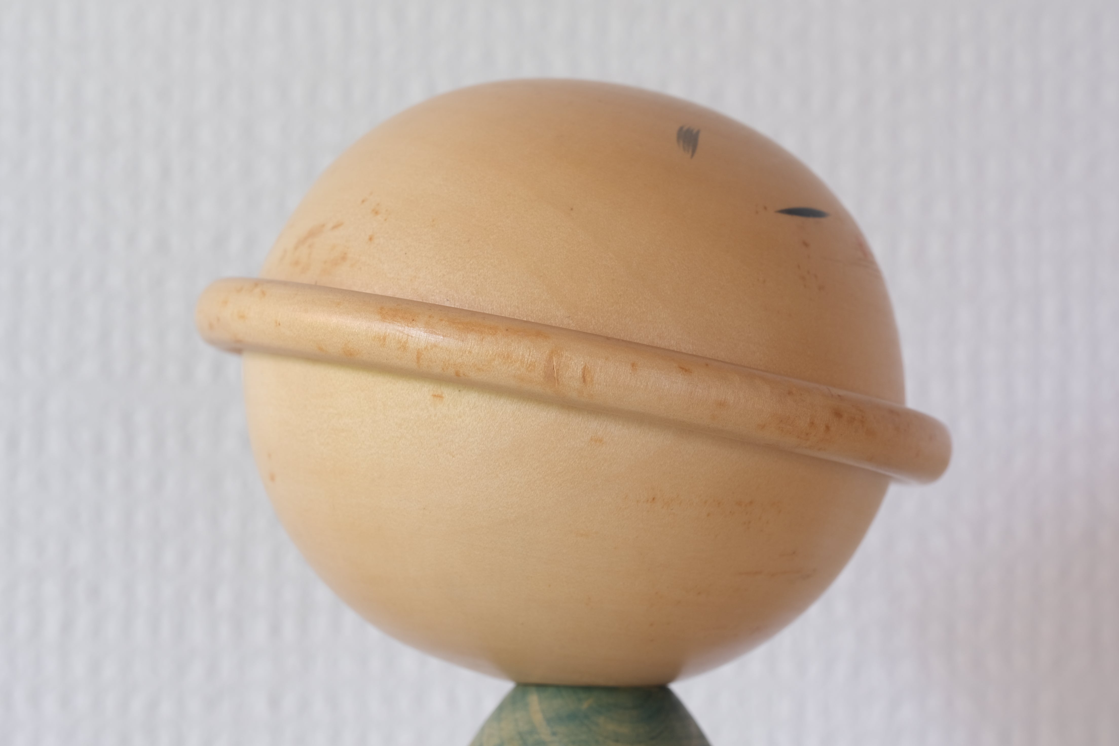 Exclusive Vintage Creative Kokeshi by Watanabe Masao (1917-2007) | 'Saturn' | 20 cm