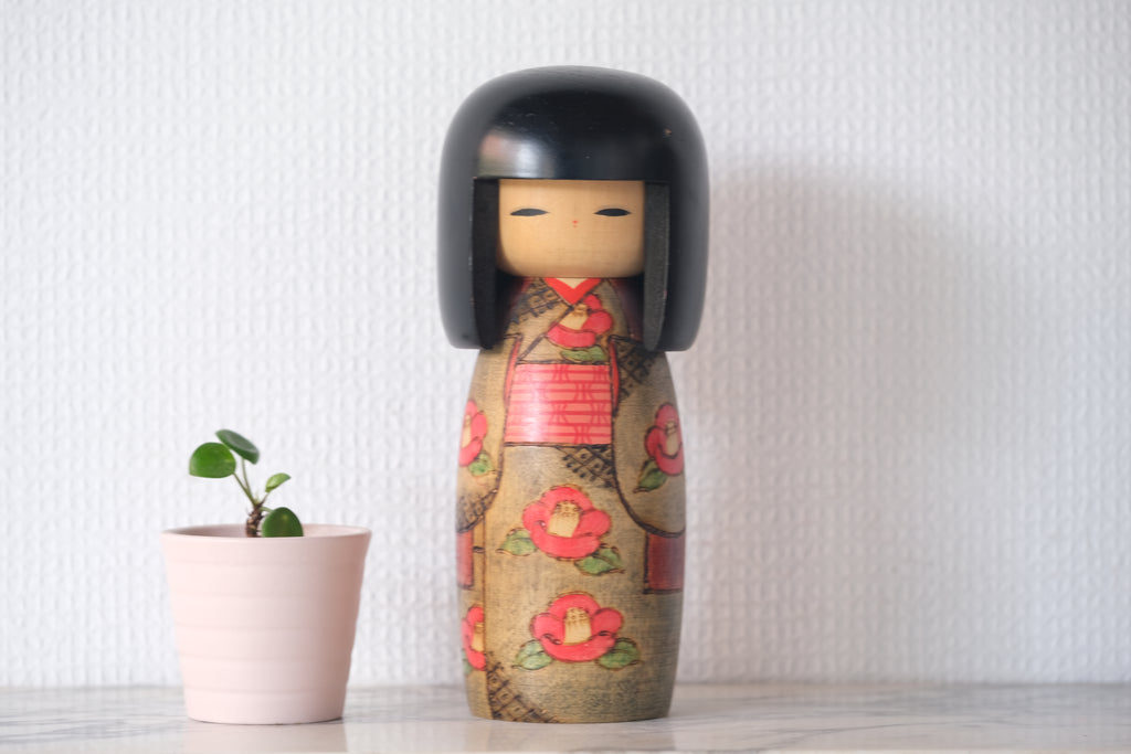 Gumma Kokeshi by Miyagawa Kunio 宮川邦夫 (1933-) | 20,5 cm